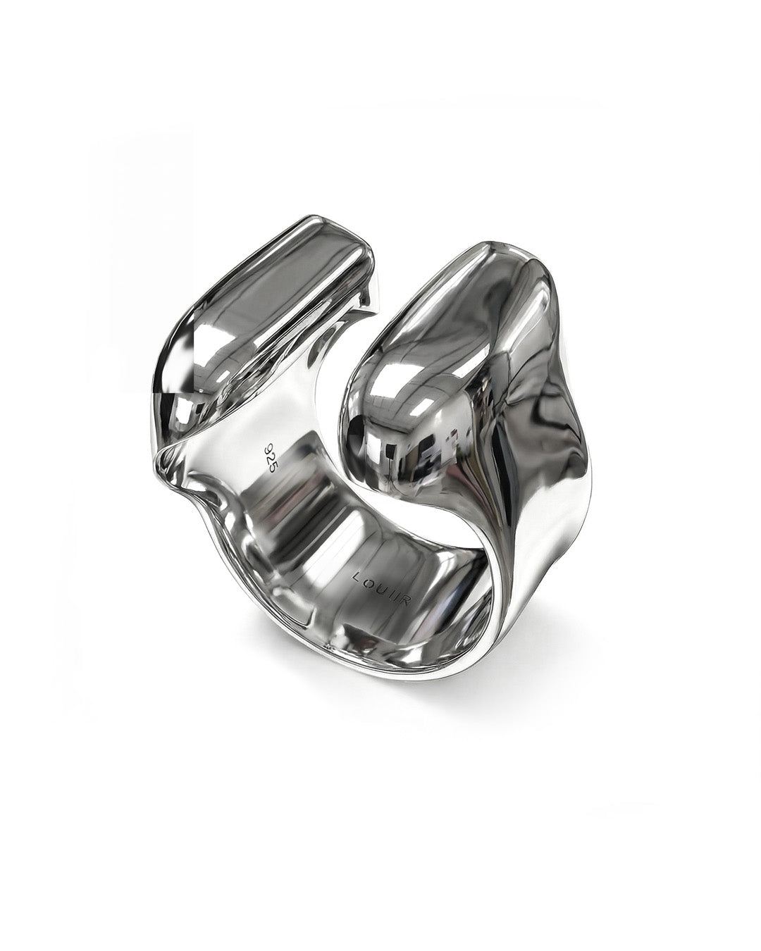 Archangel Sculpted Ring | Sterling Silver