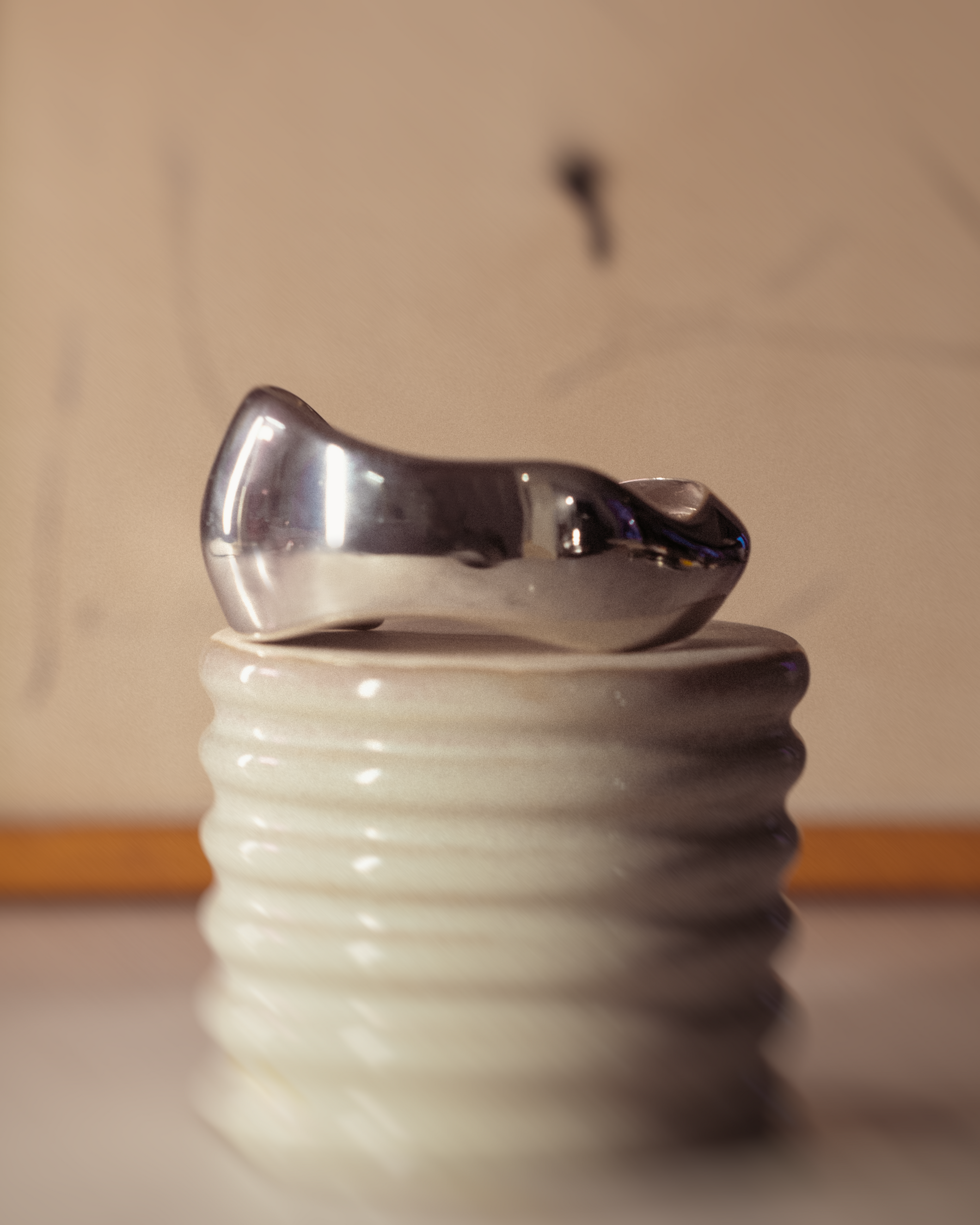 Milos Sculpted Cuff | Sterling Silver