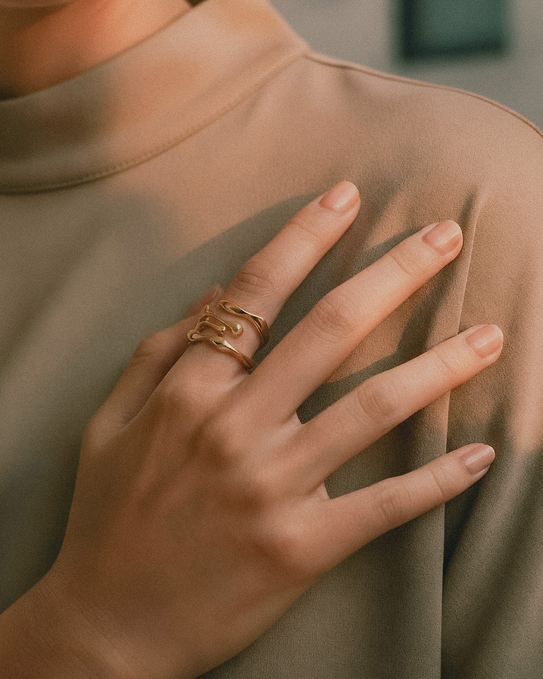 Isla Sculpted Ring | Gold Vermeil