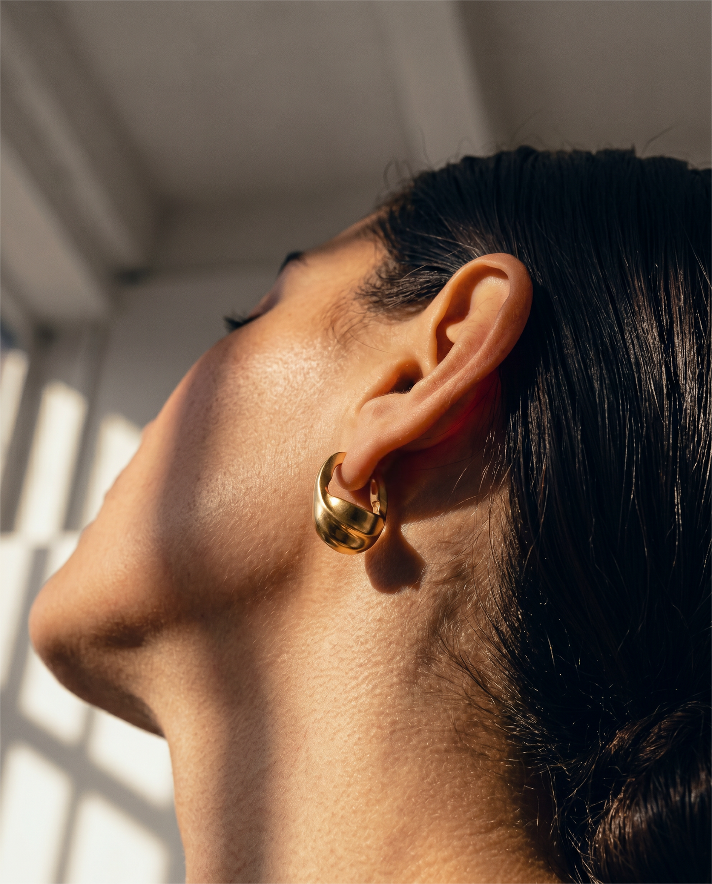 Elya Hoops | Gold Vermeil