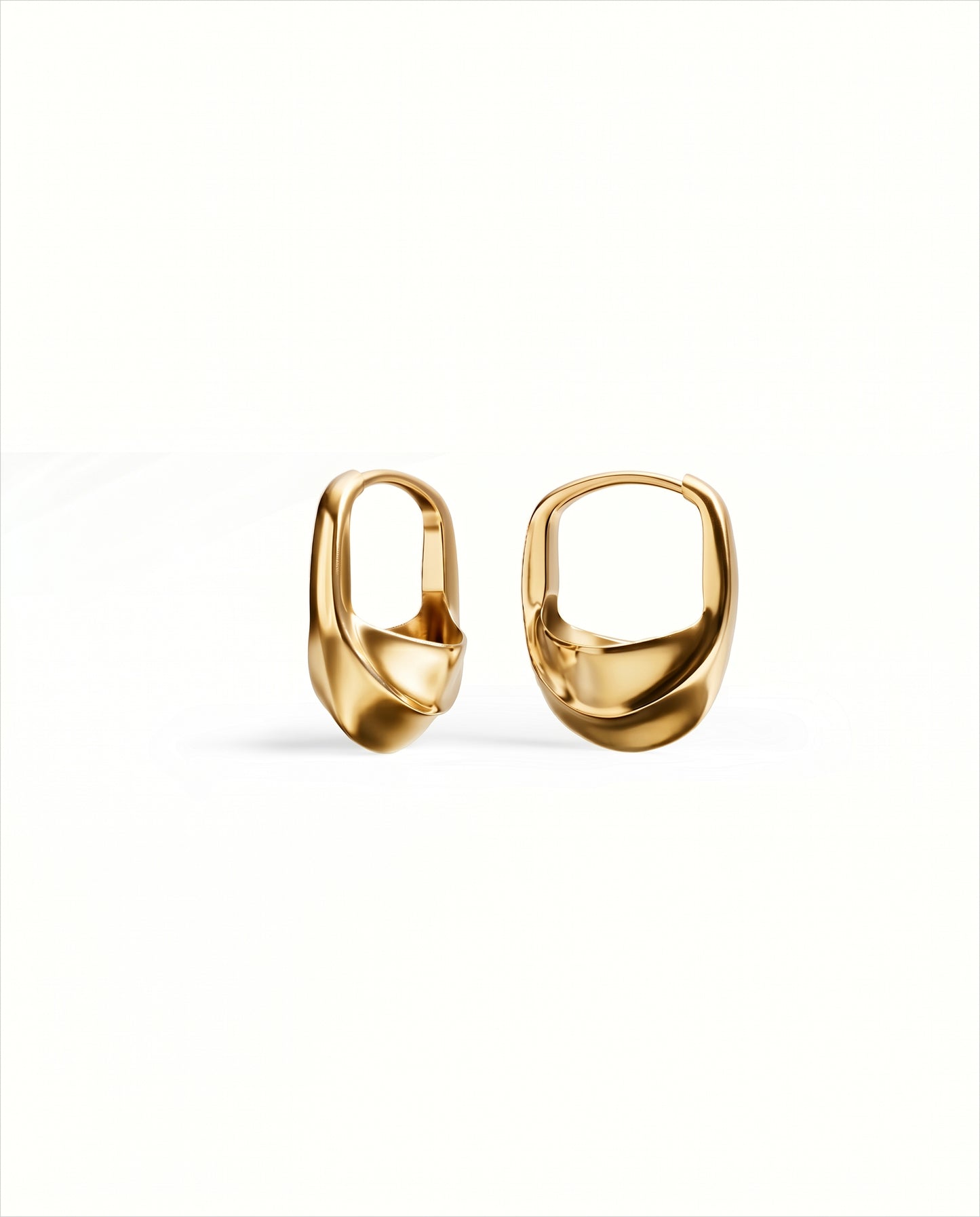 Elya Hoops | Gold Vermeil