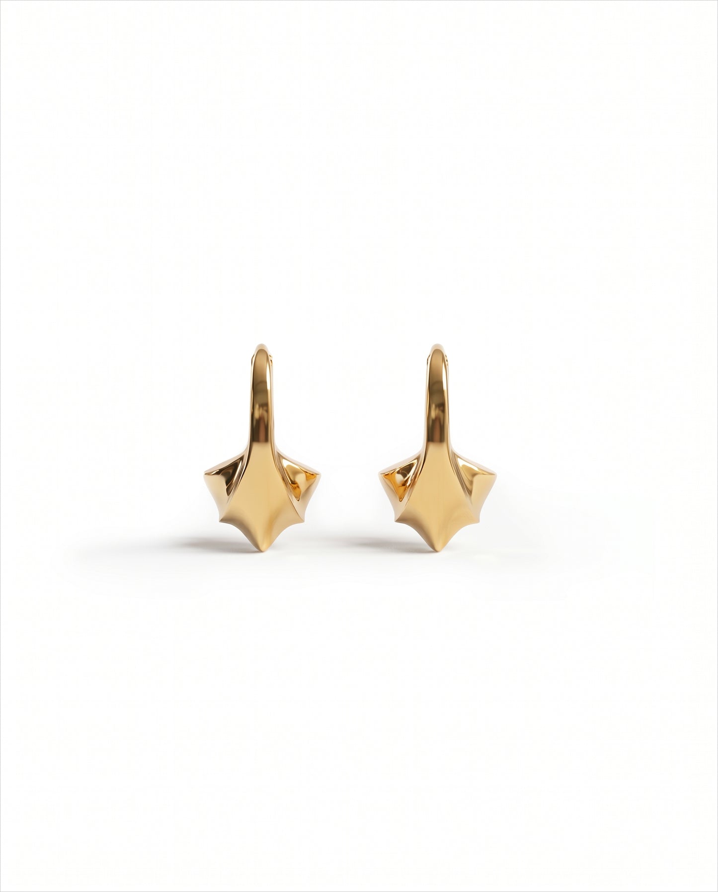 Elya Hoops | Gold Vermeil