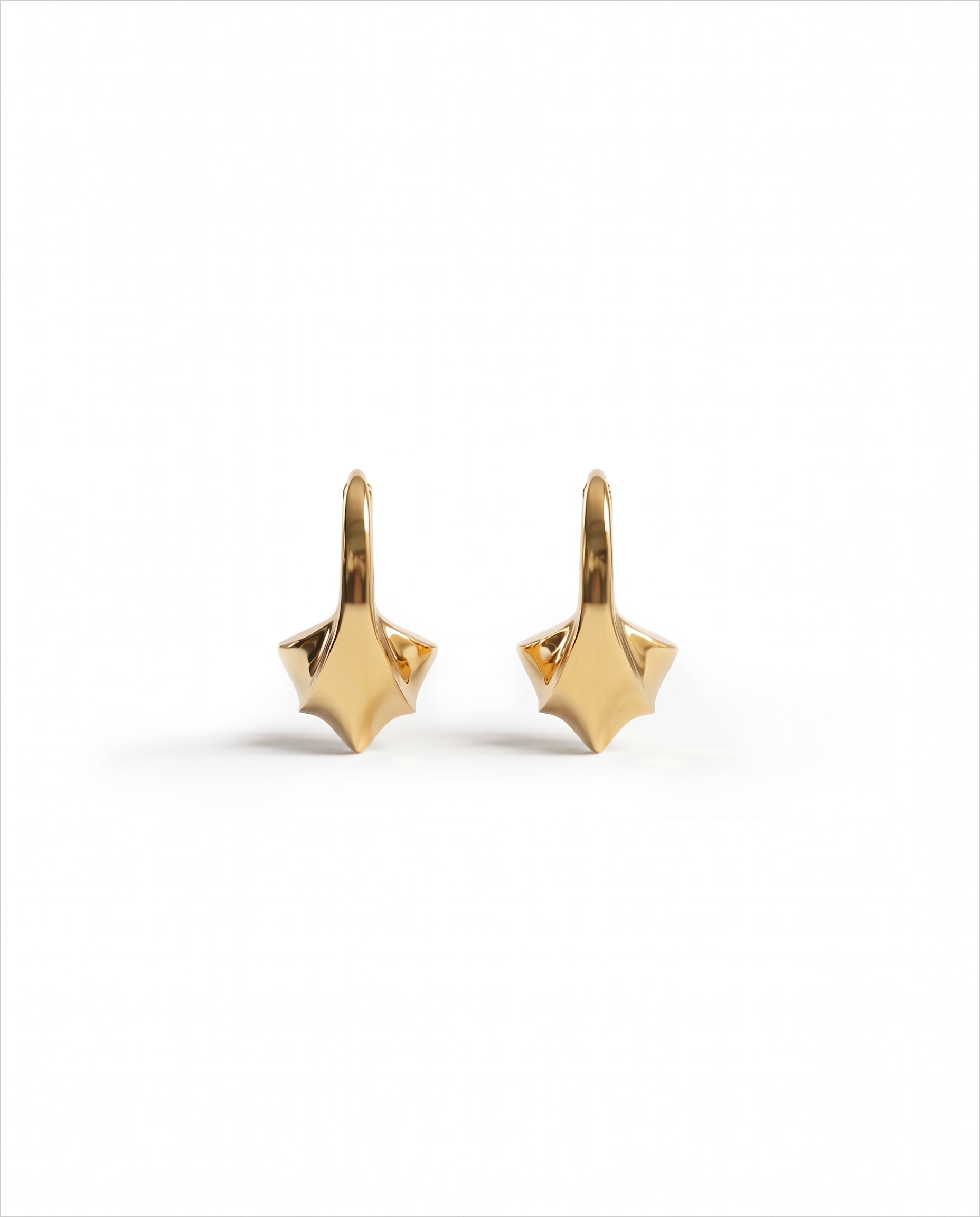 Elya Hoops | Gold Vermeil