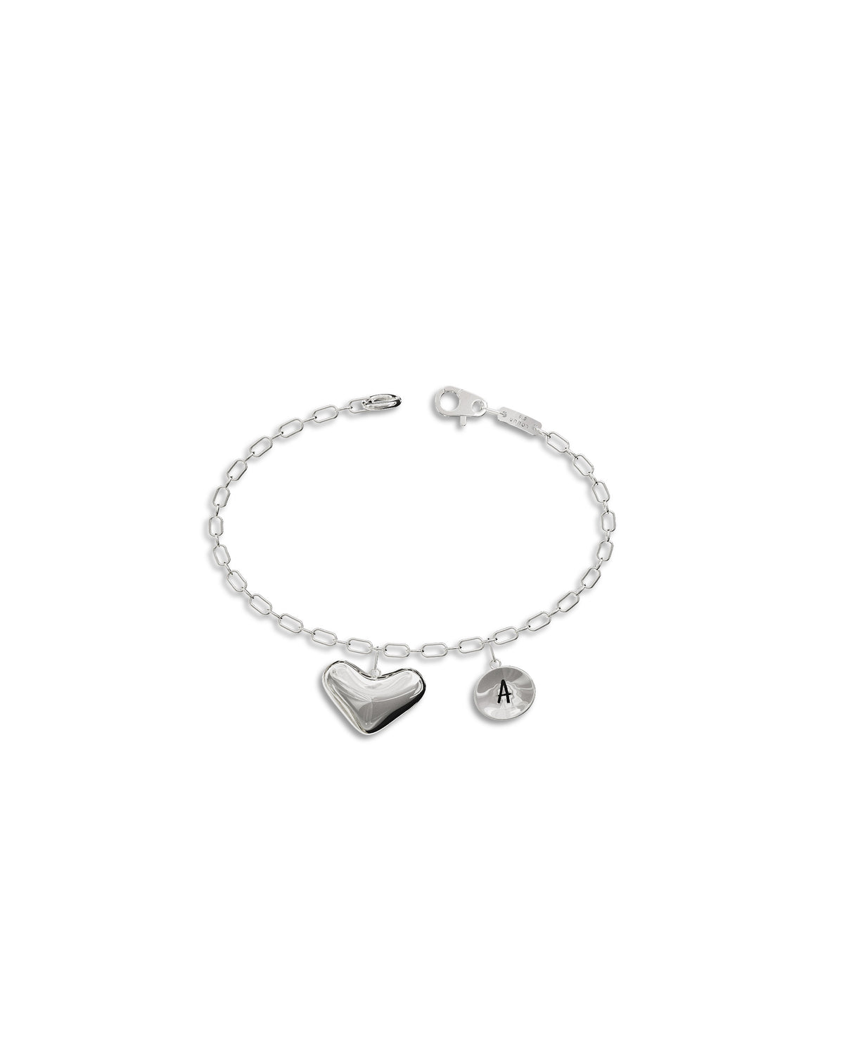 Engravable Heart Bracelet