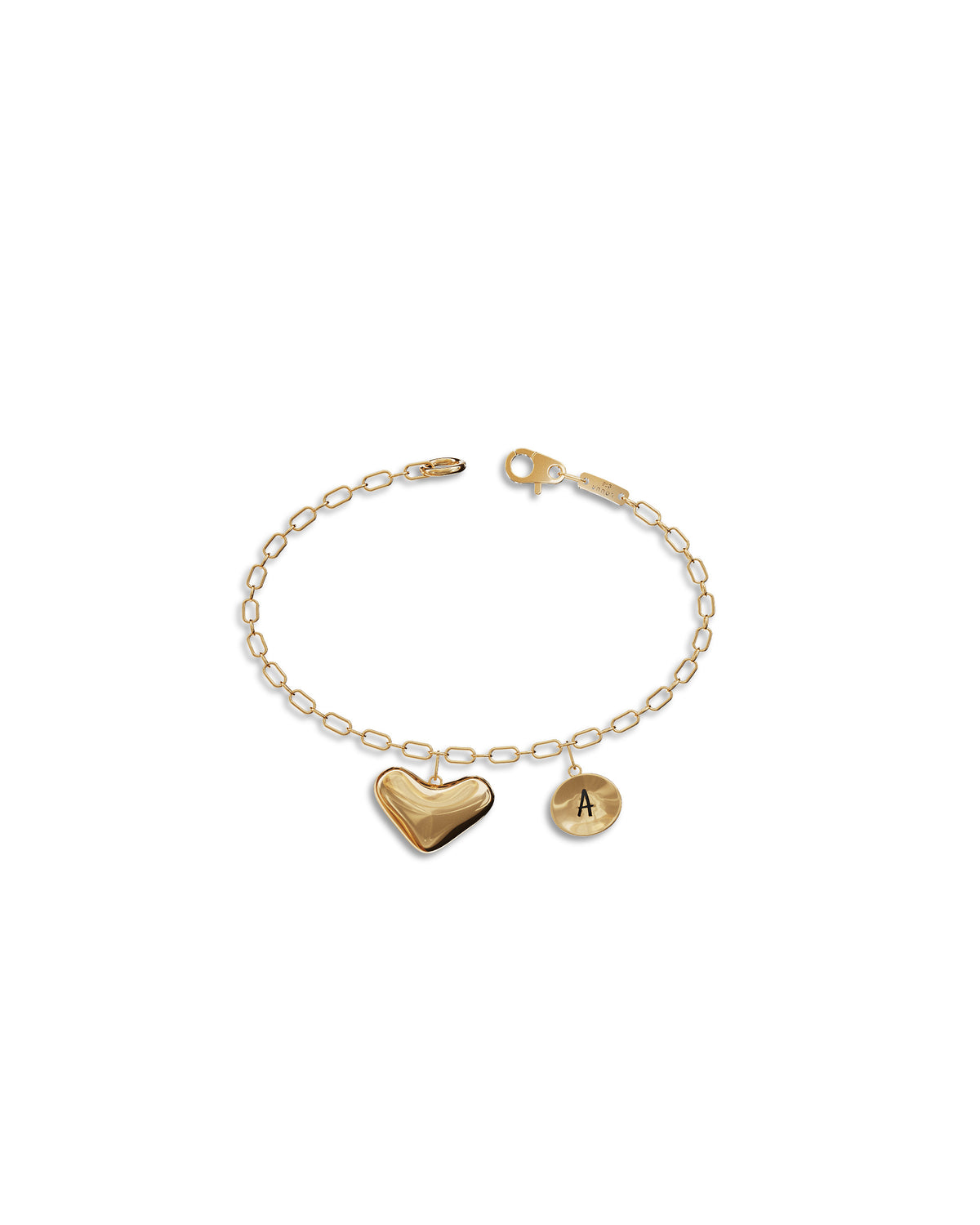 Engravable Heart Bracelet