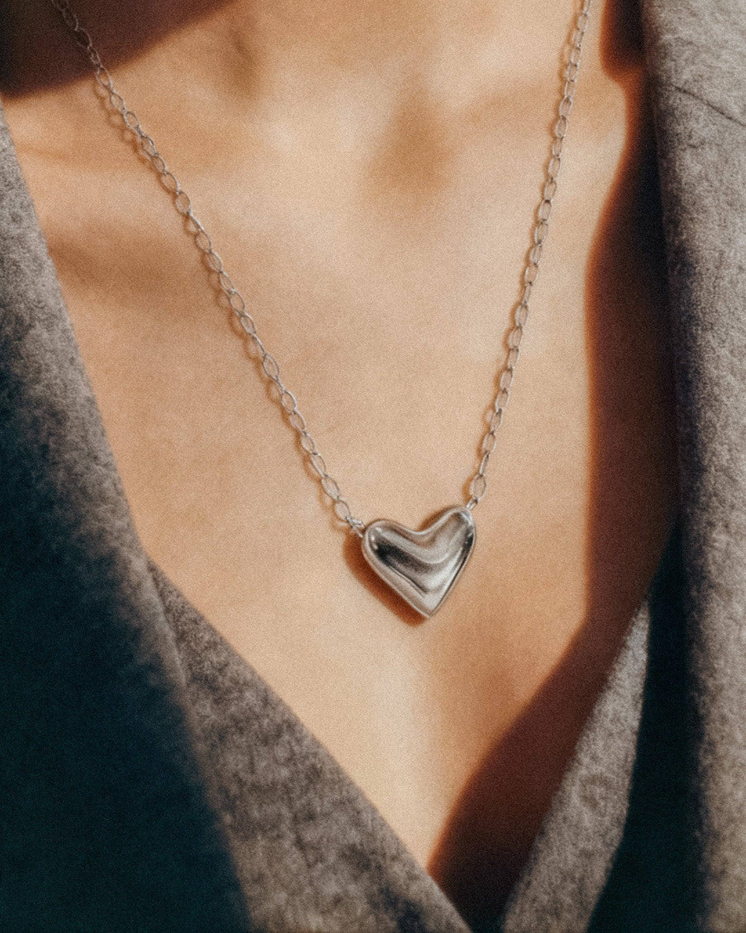 Engravable Heart Pendant