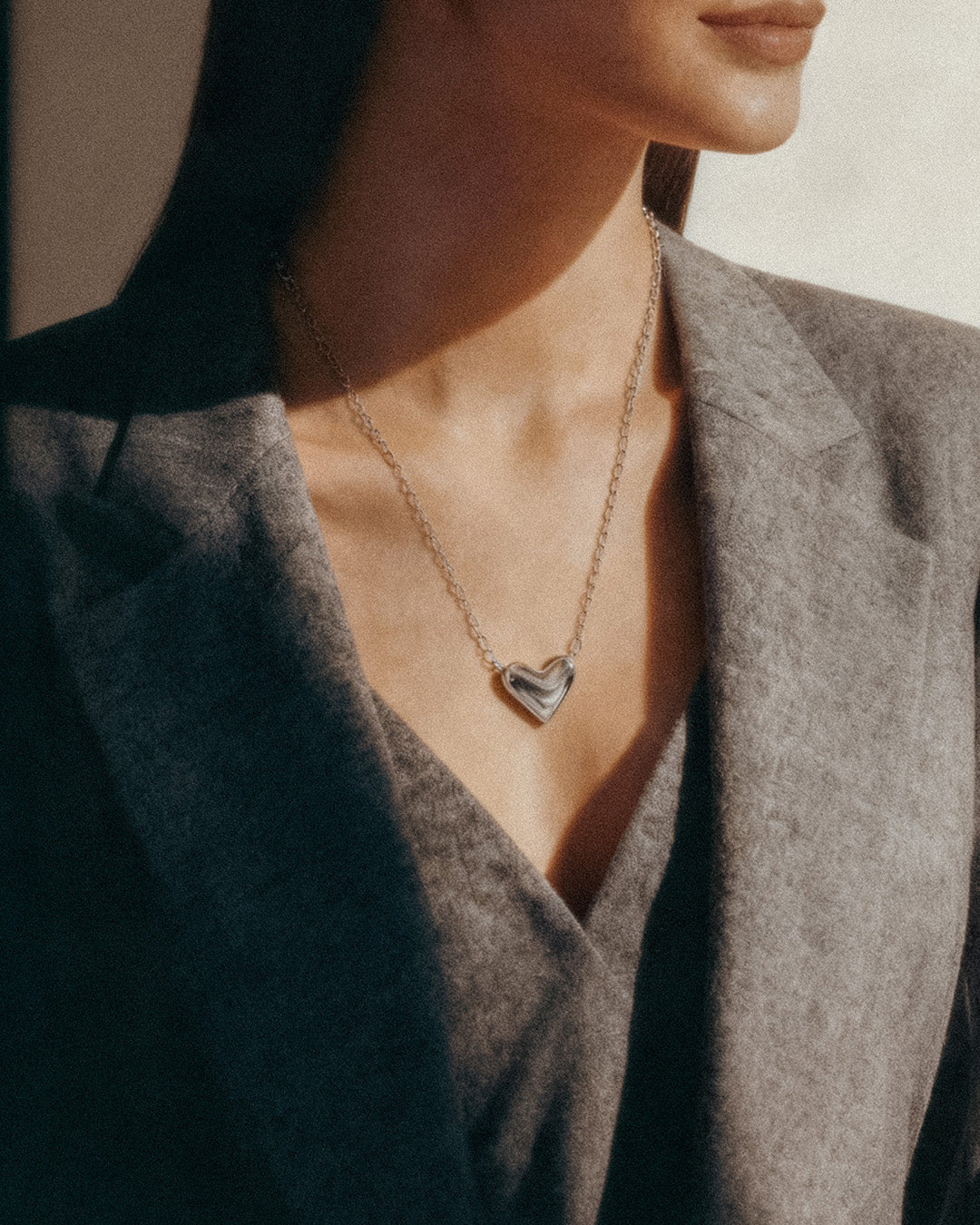 Engravable Heart Pendant