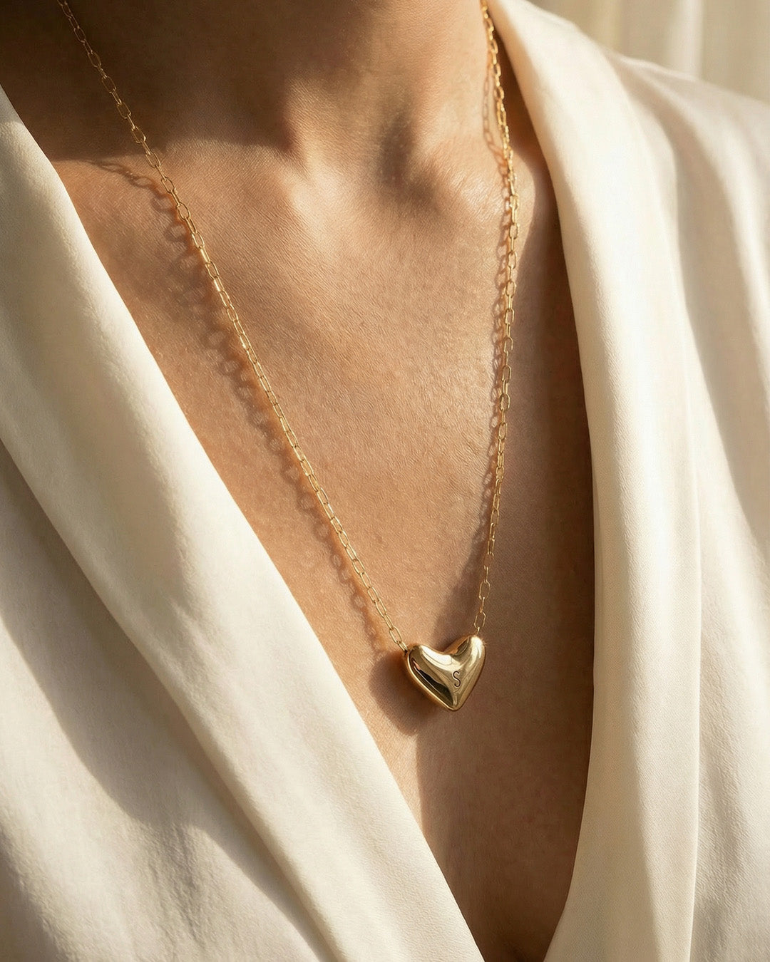 Engravable Heart Pendant