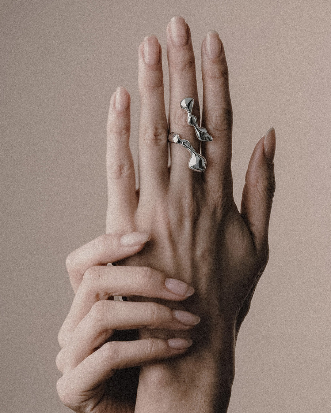 Iceland Sculpted Ring | Sterling Silver