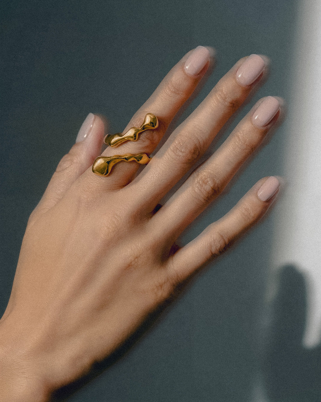 Iceland Sculpted Ring | Gold Vermeil
