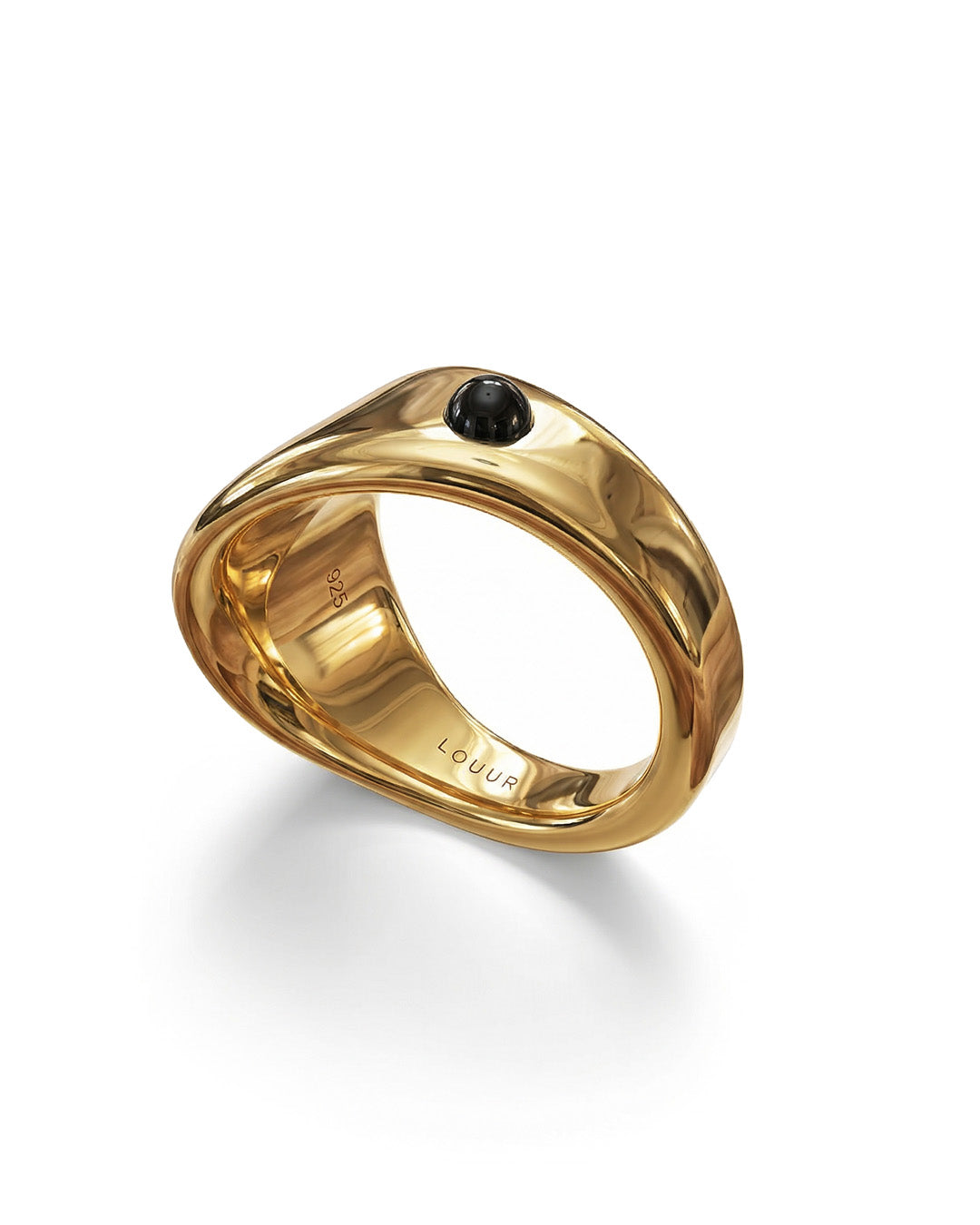 Iris Band Ring | Gold Vermeil