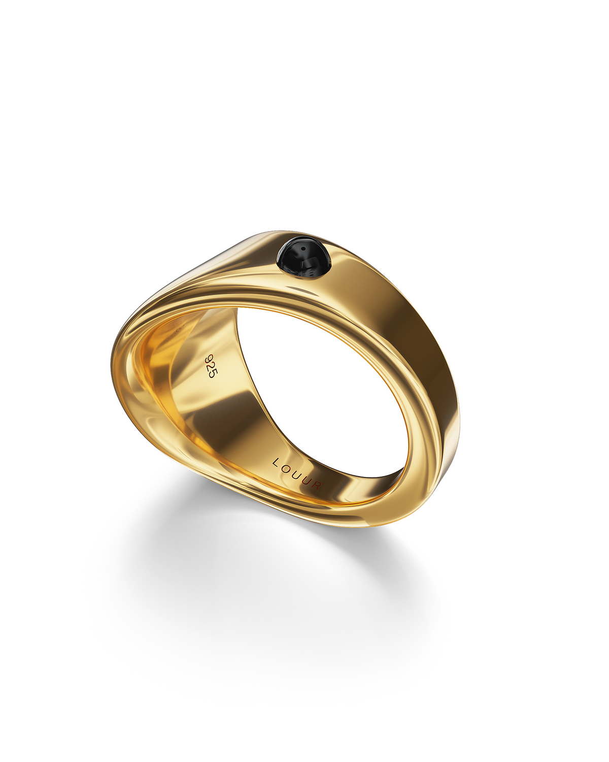 Iris Band Ring | Gold Vermeil