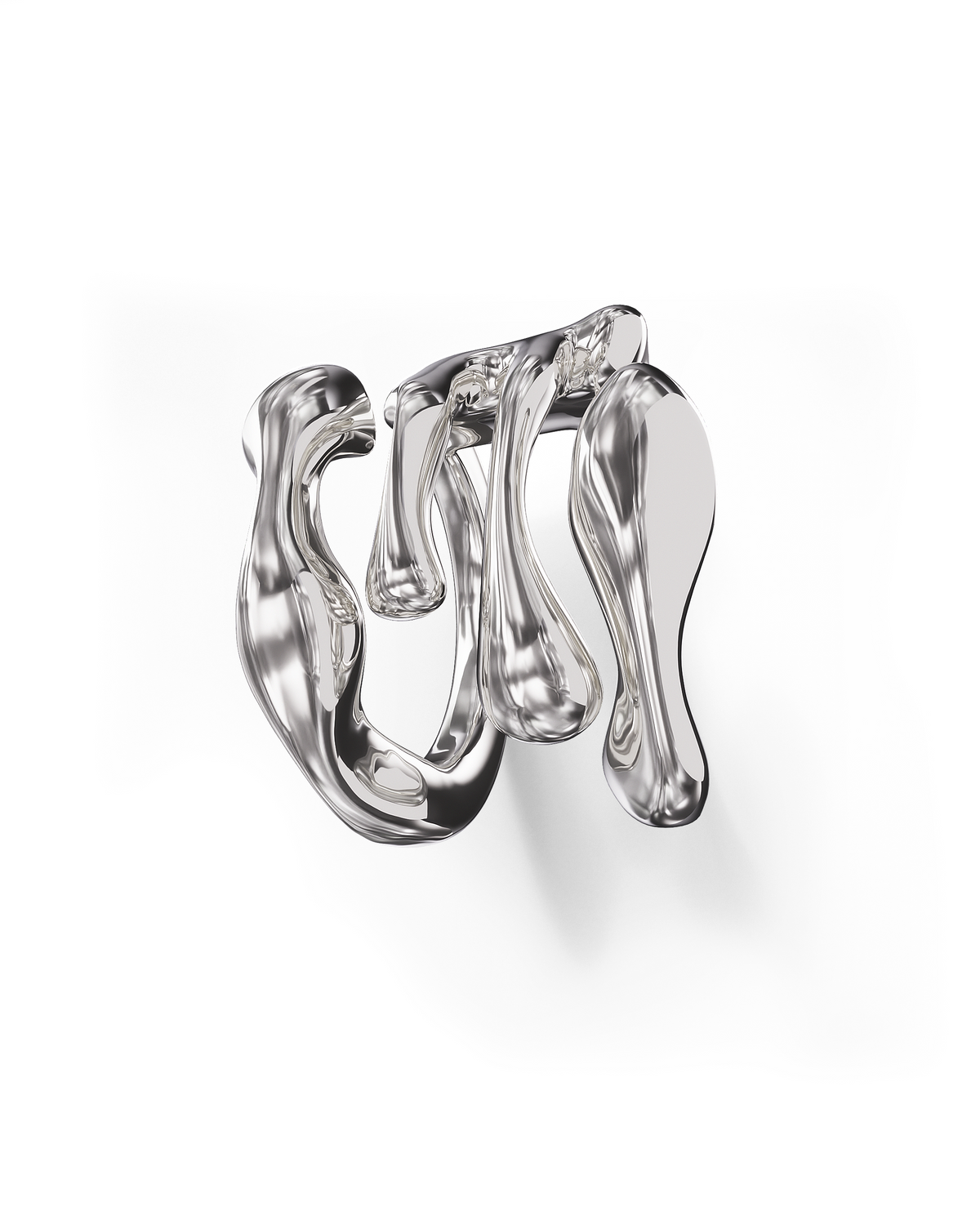 Isla Sculpted Ring | Sterling Silver