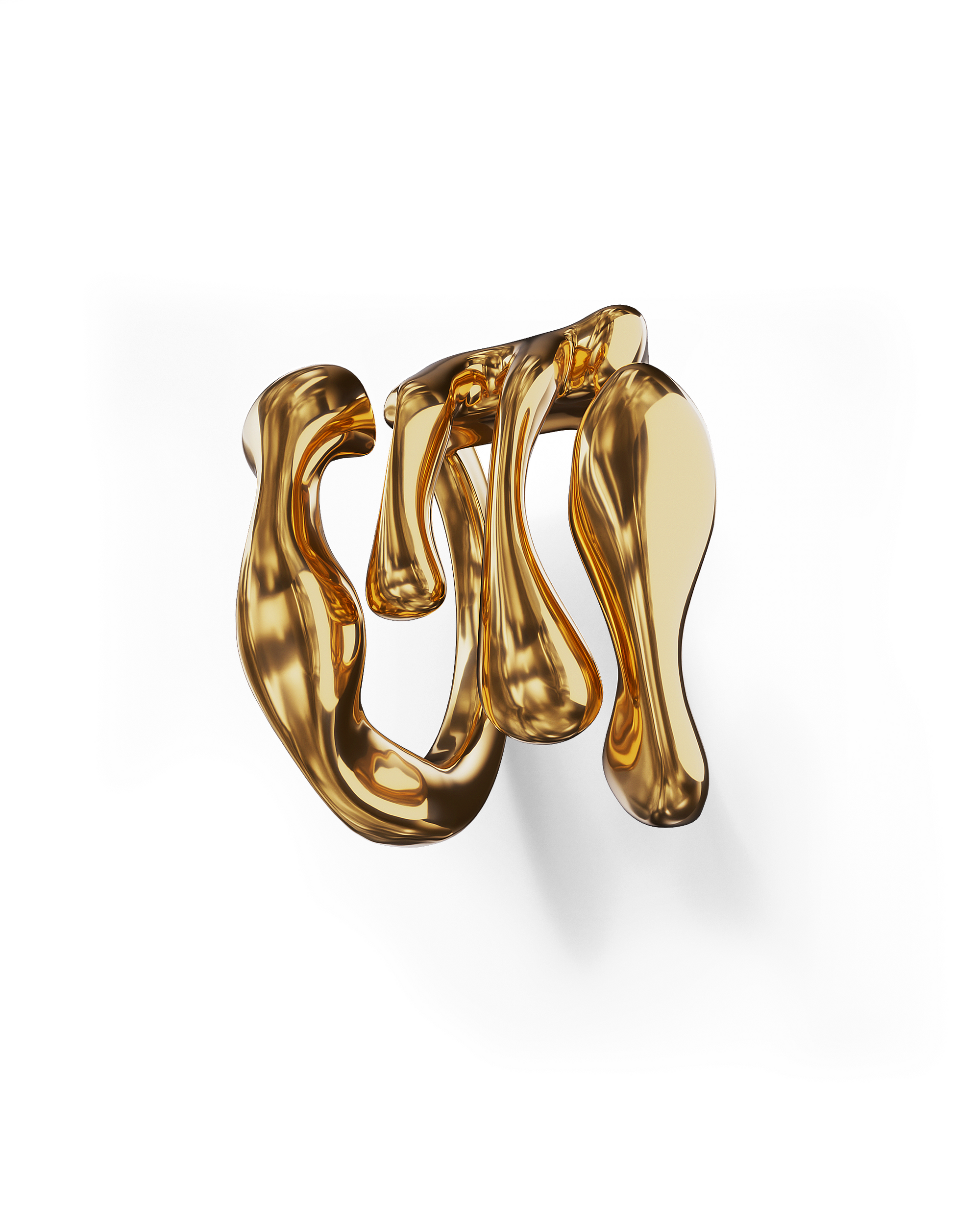 Isla Sculpted Ring | Gold Vermeil