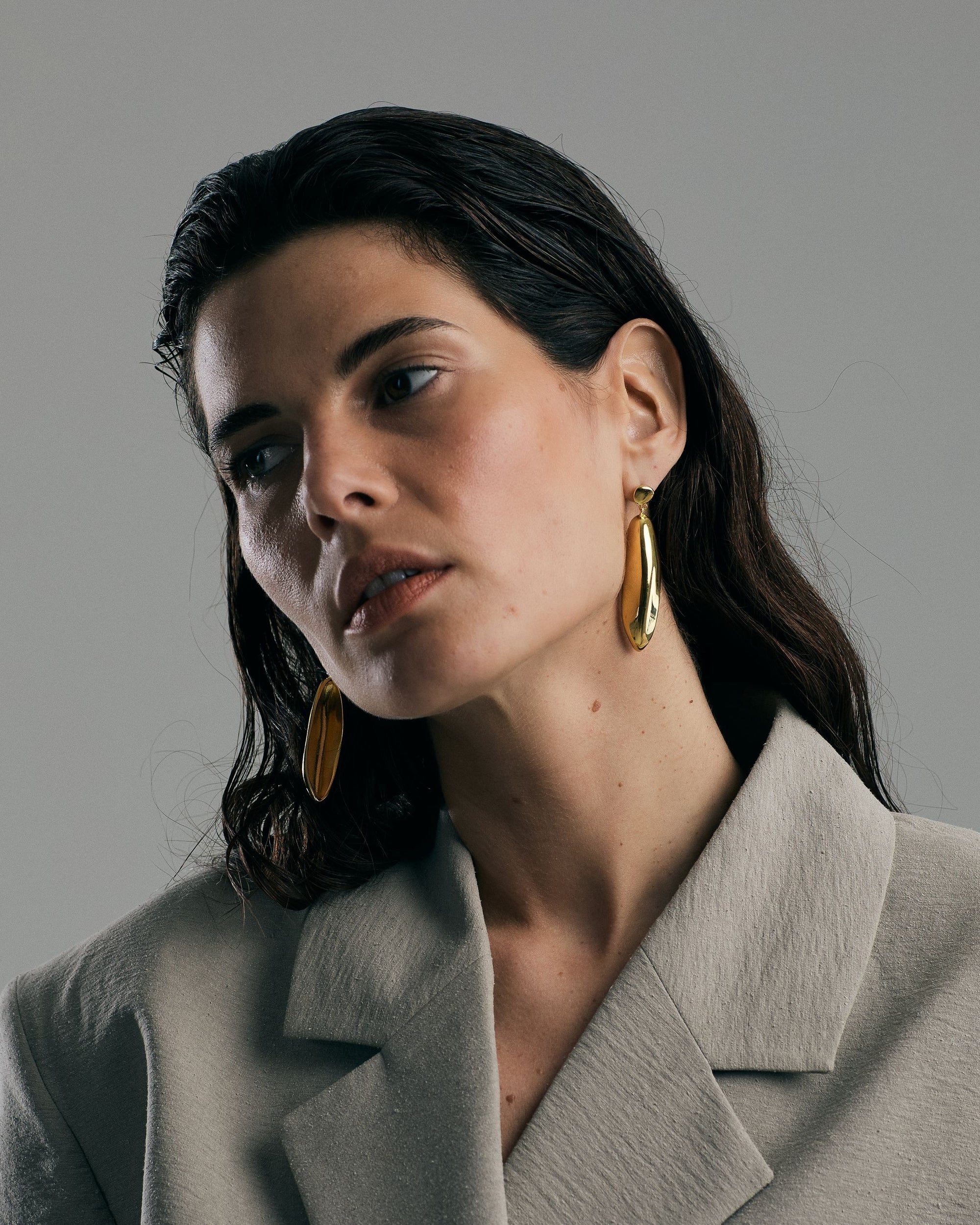 Antarctica Drop Earrings | Gold Vermeil