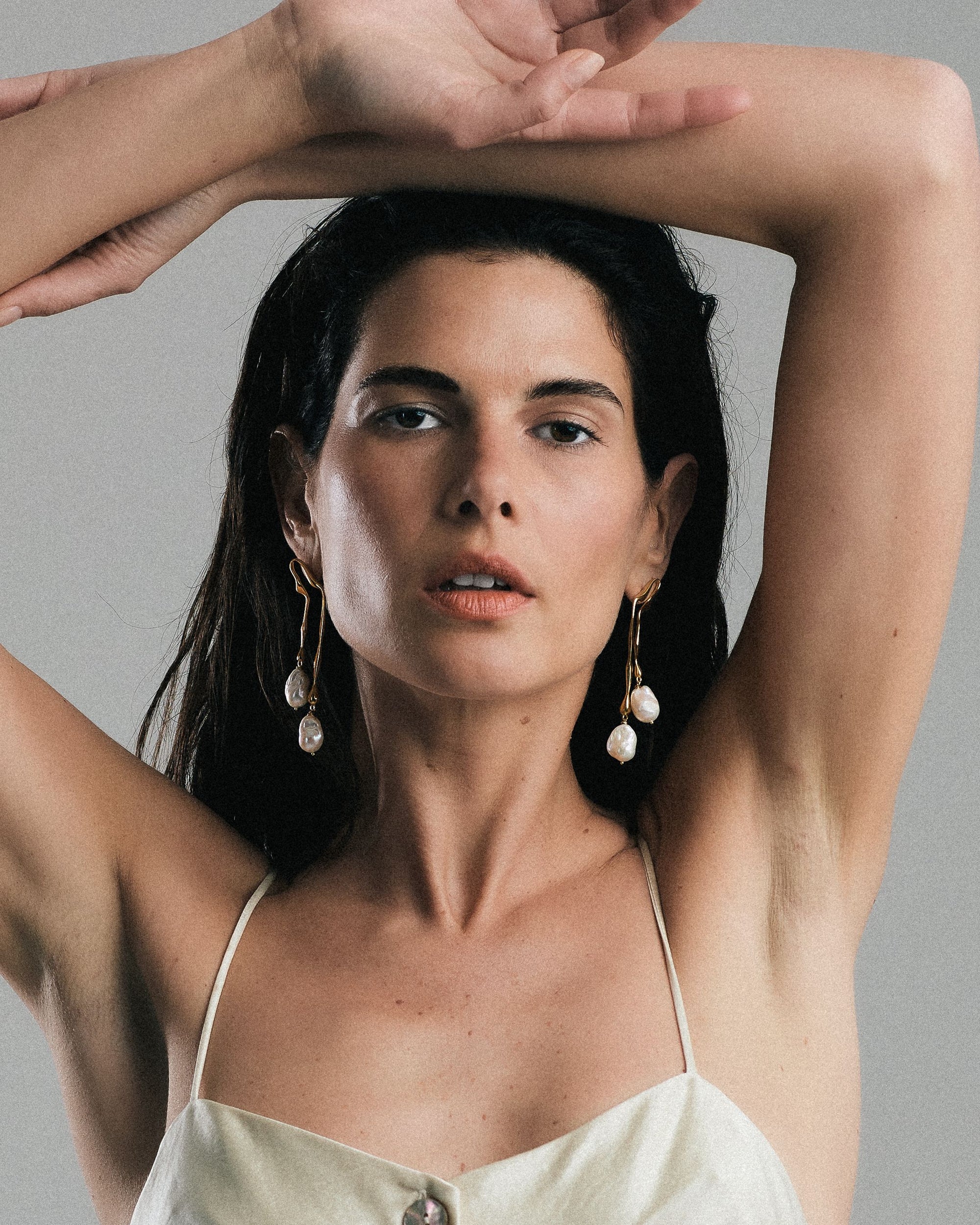 Melia Pearl Drops | Gold Vermeil
