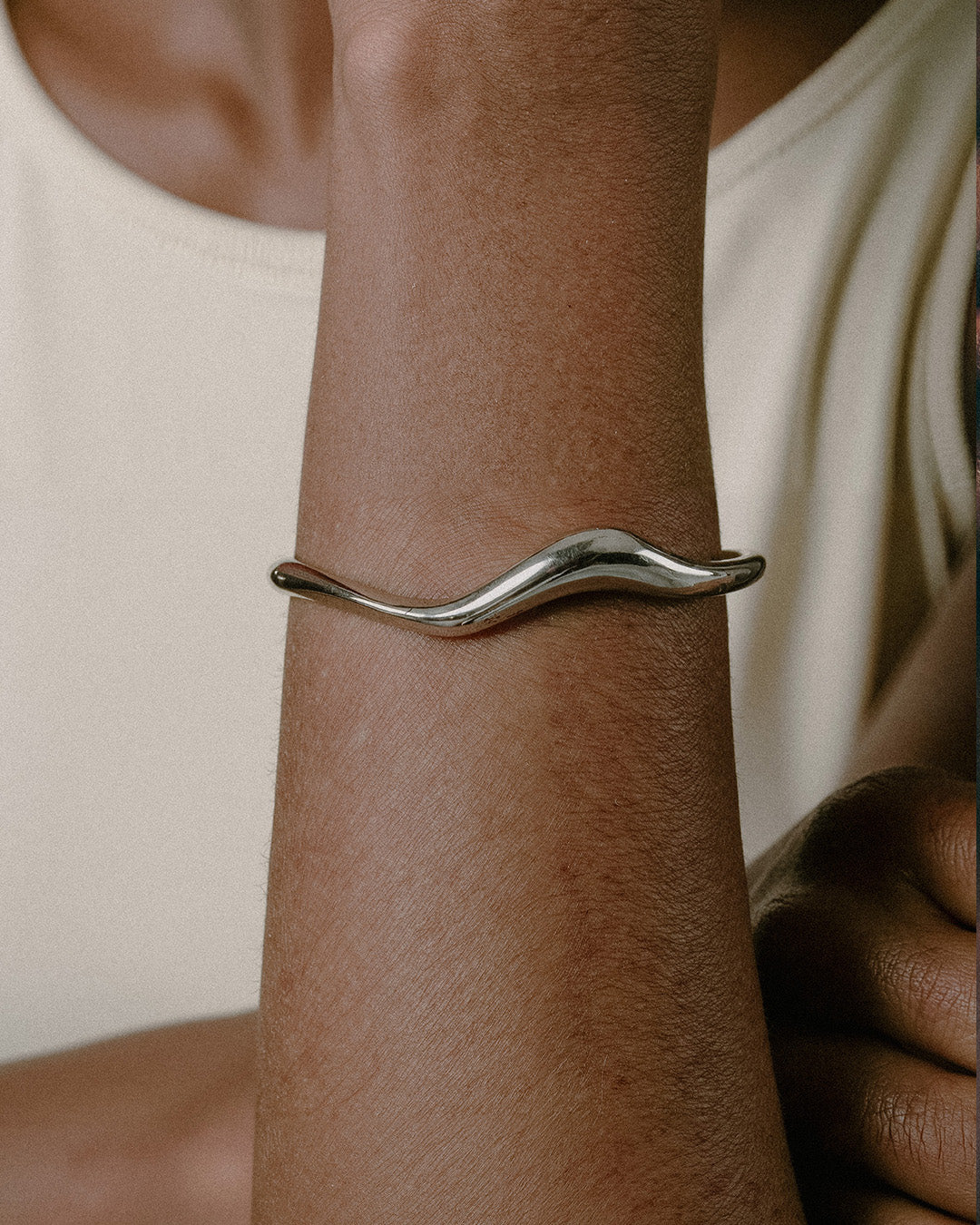 Neri Sculpted Cuff Sterling Silver