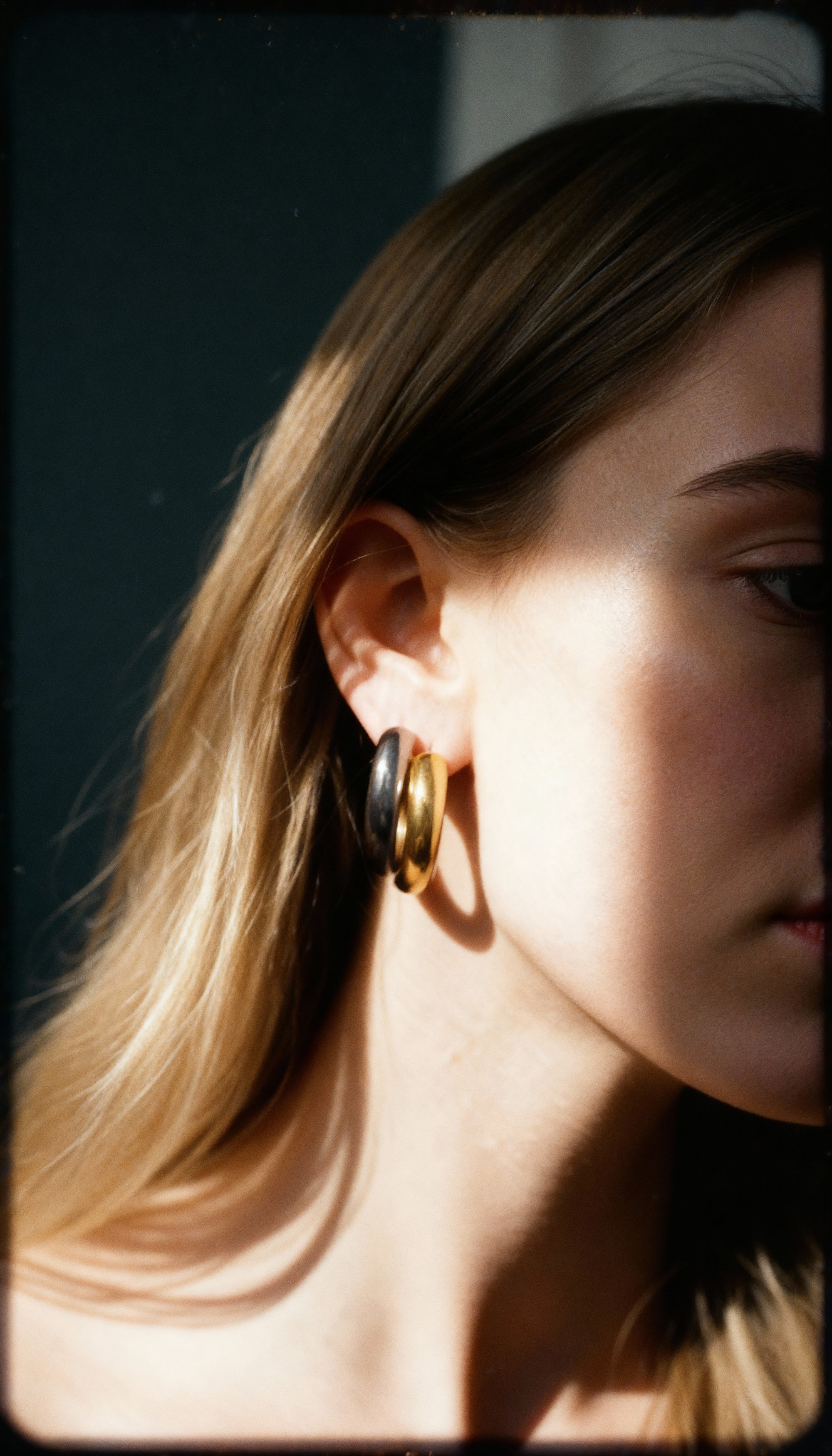 Nia Large Hoops | Sterling Silver