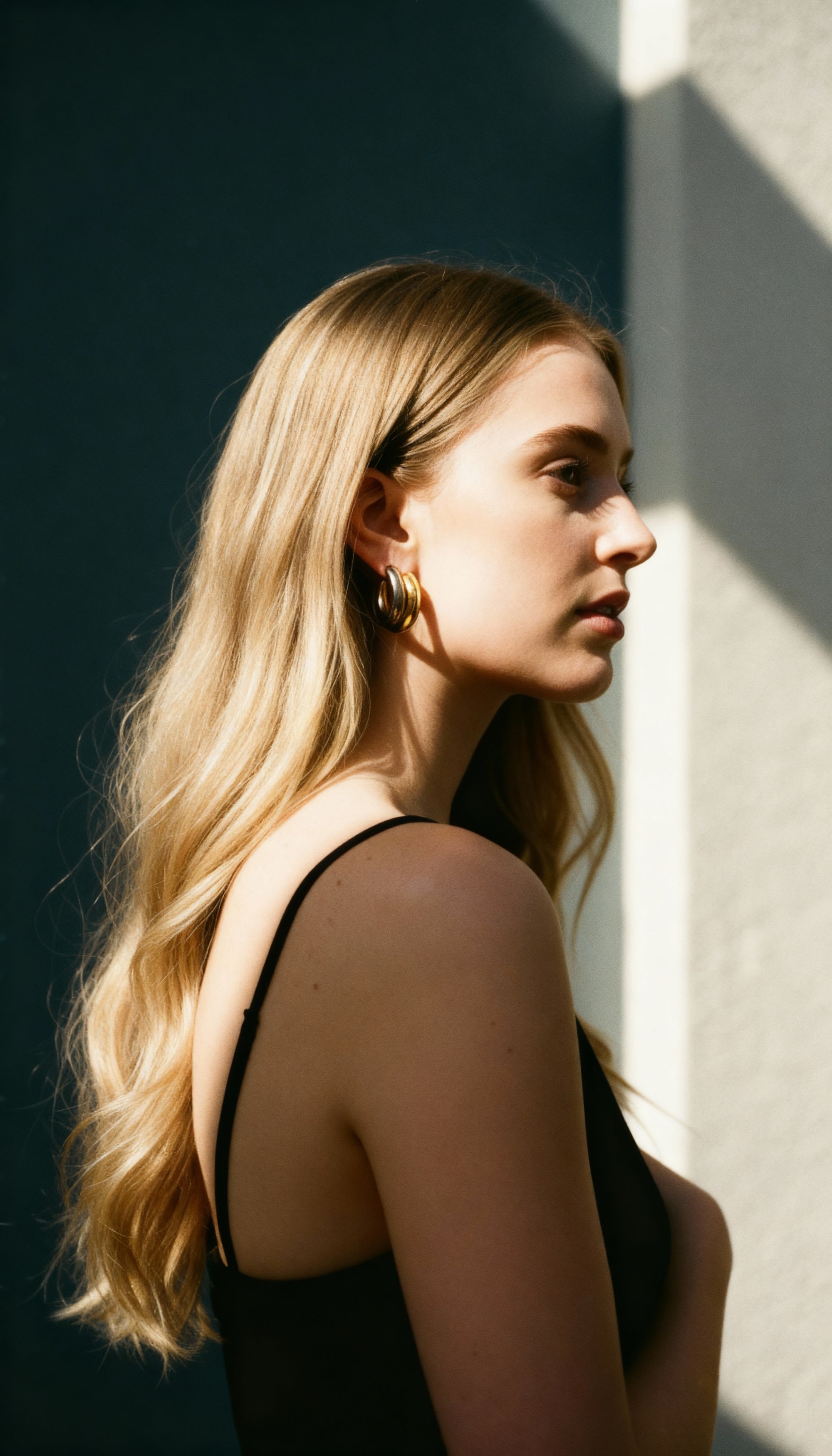 Nia Large Hoops | Sterling Silver