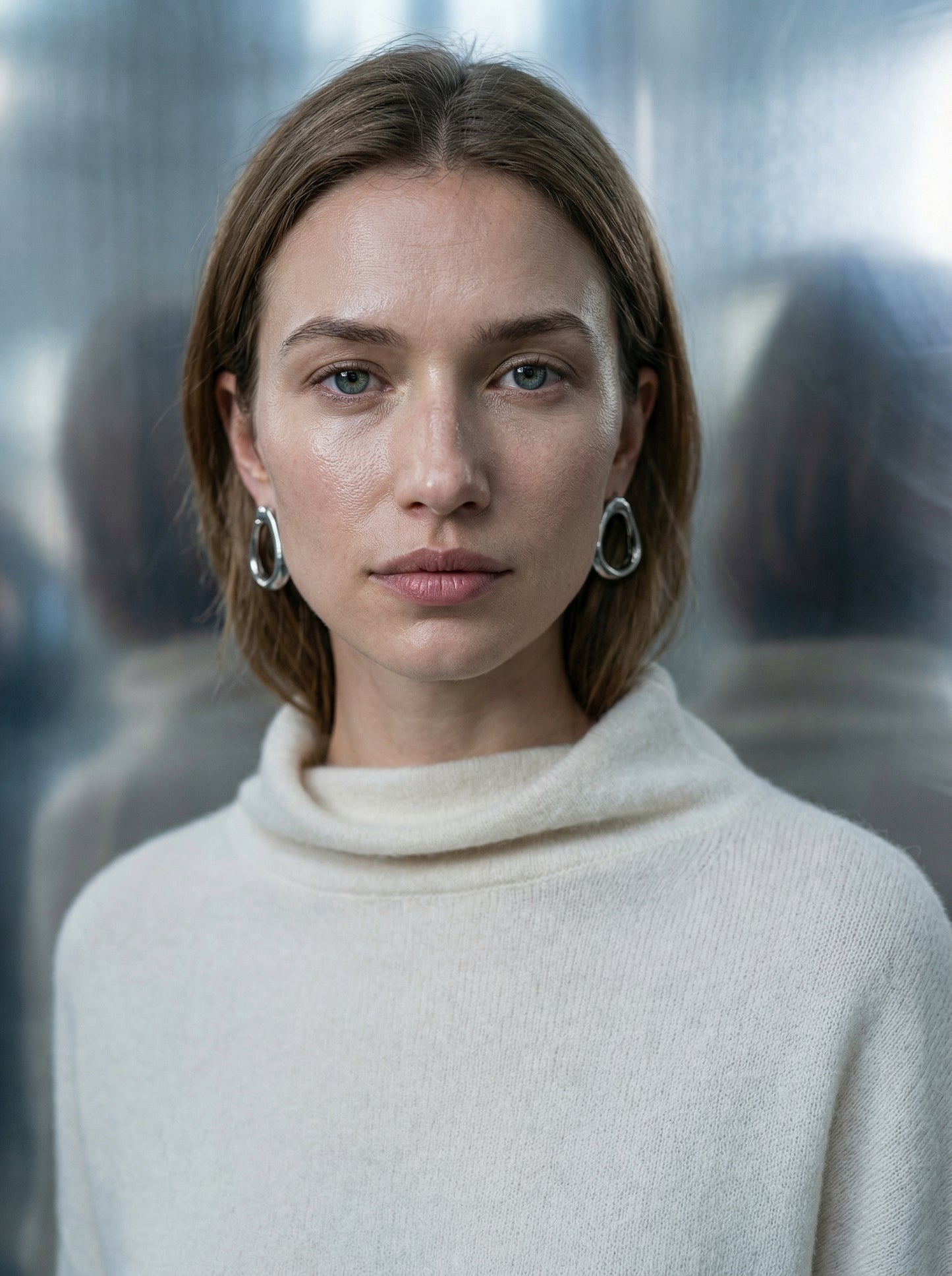 Oura Earrings | Sterling Silver