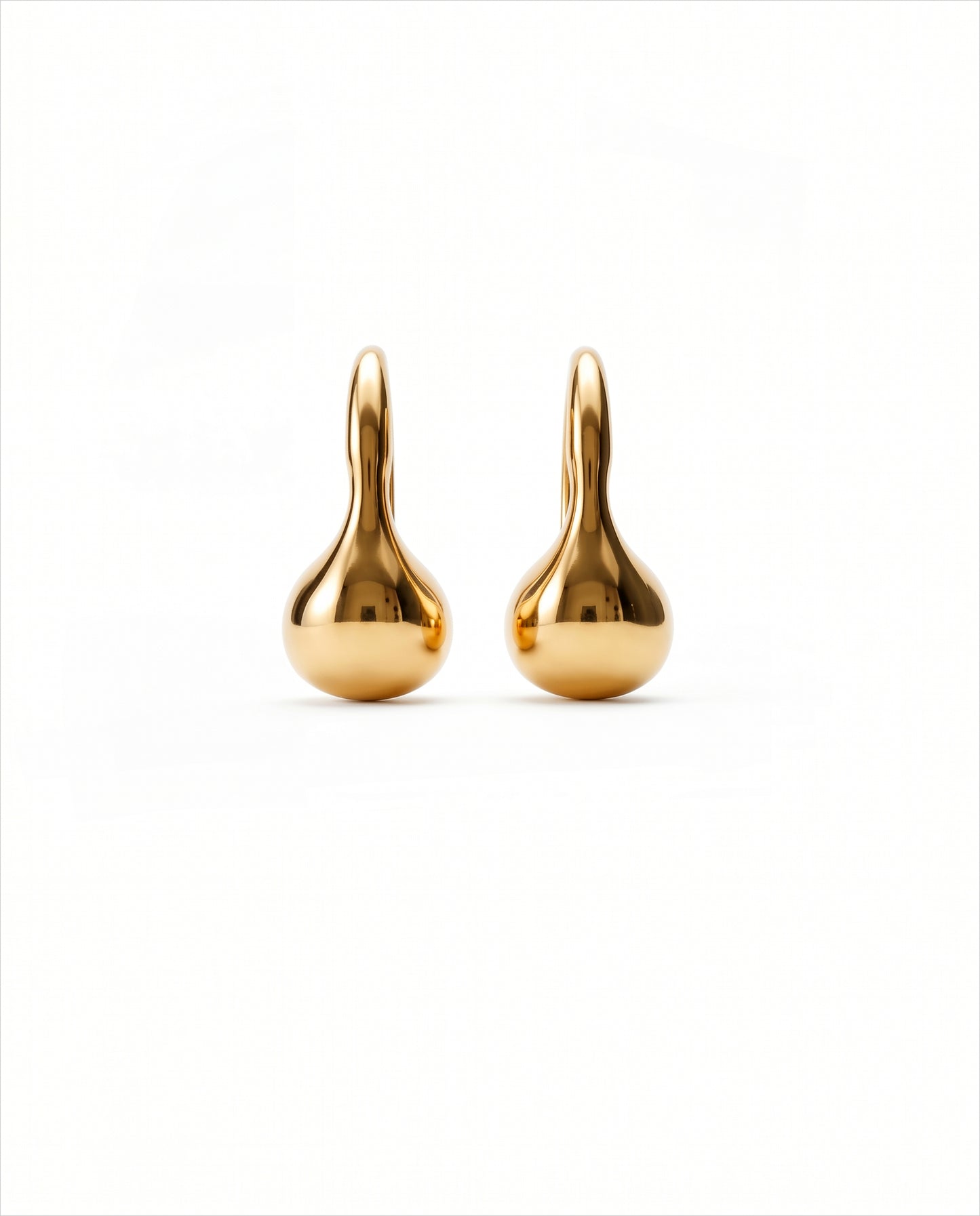 Pea Hoops | Gold Vermeil