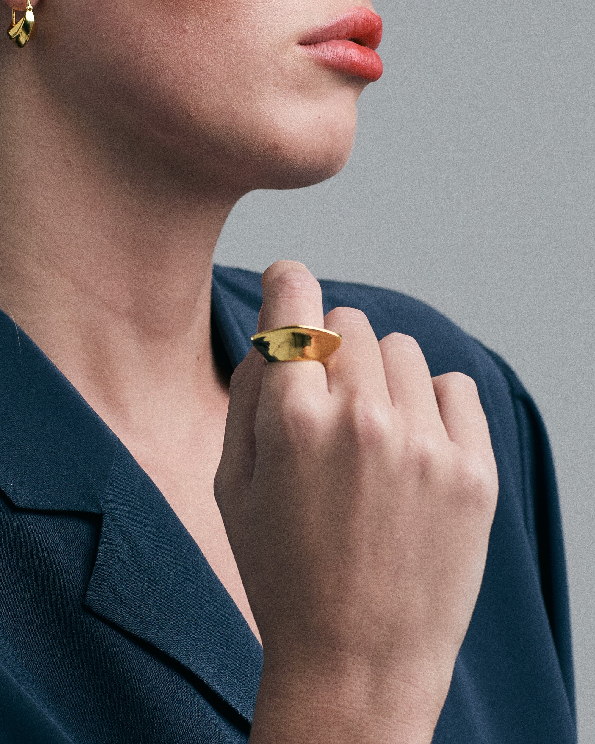 Hydra Dome Ring | Gold Vermeil