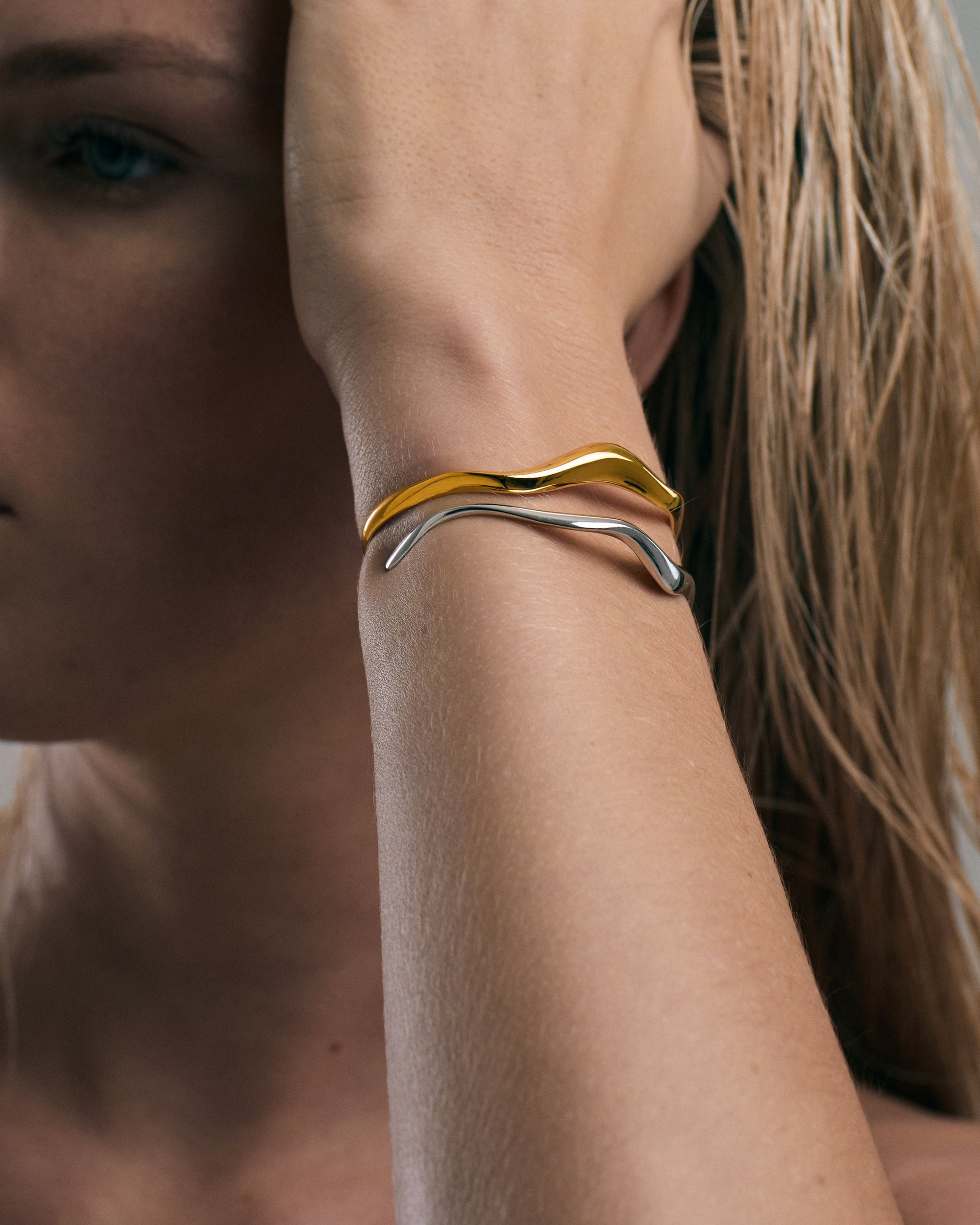 Neri Sculpted Cuff Sterling Silver