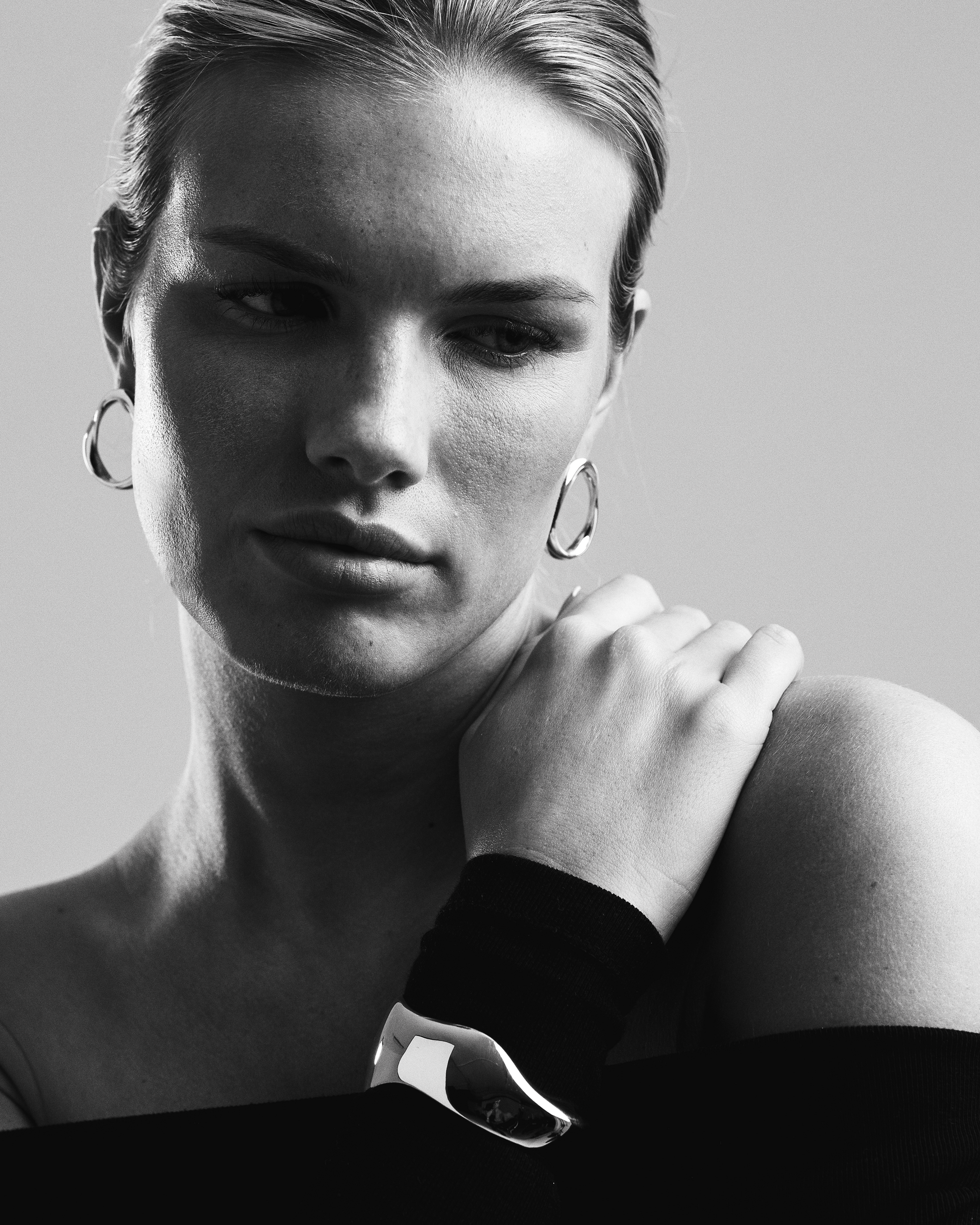 Milos Sculpted Cuff | Sterling Silver