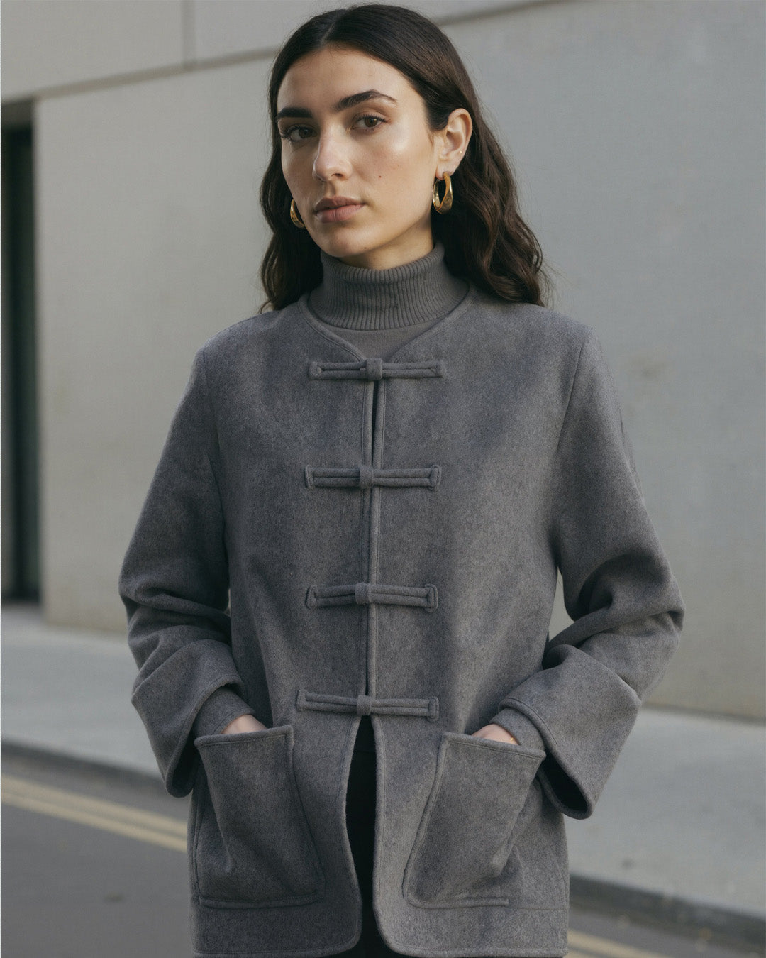 Seren Large Hoops | Gold Vermeil