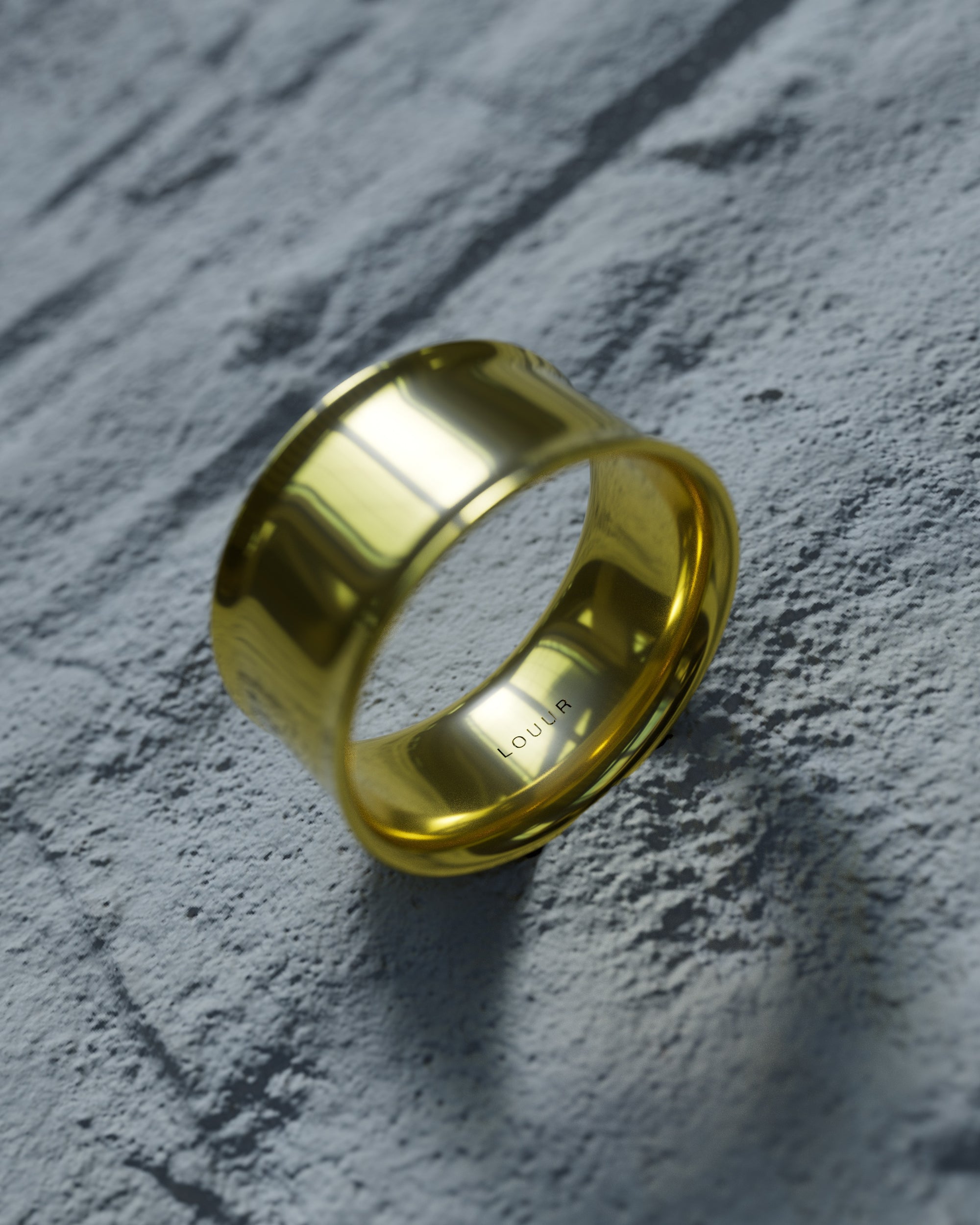 Solis Band Ring | 18K Solid Gold