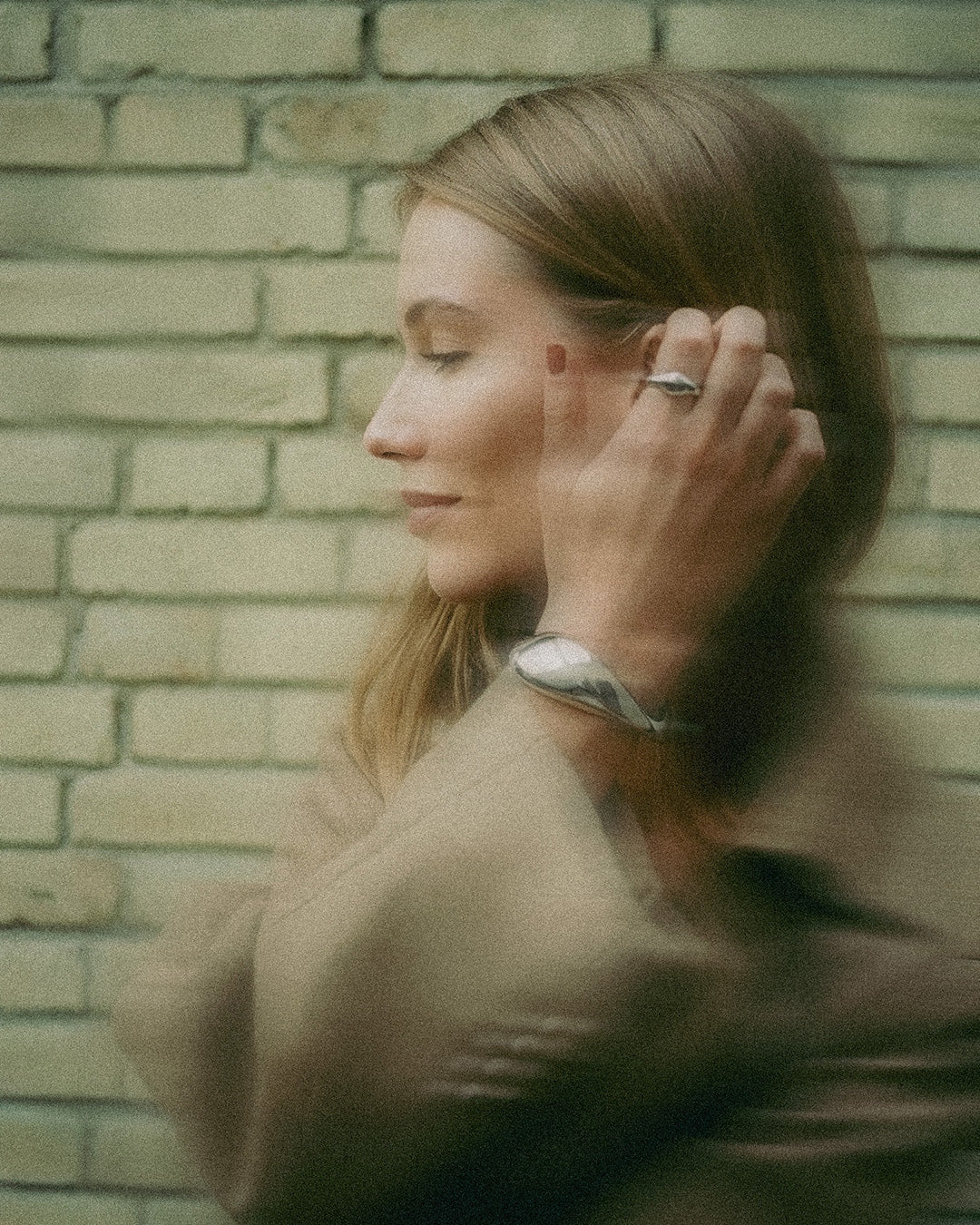 Seren Sculpted Cuff Sterling Silver