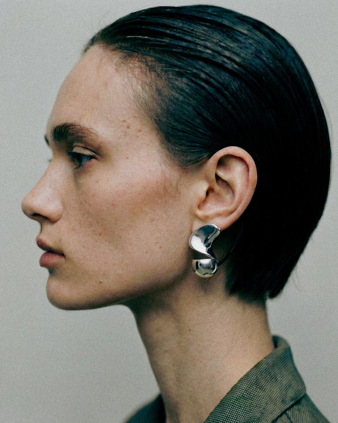 Thalassa Sculpted Earrings | Sterling Silver