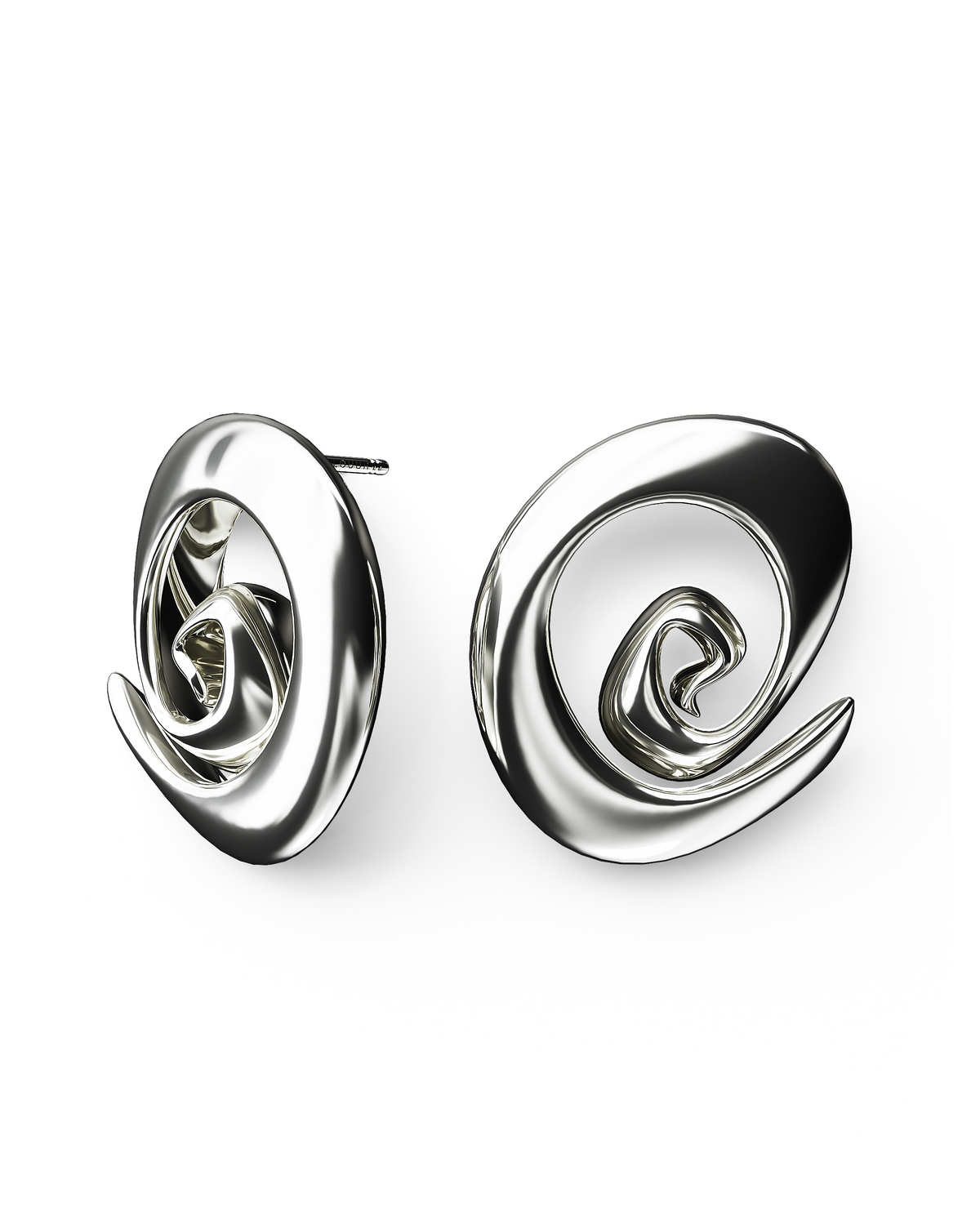 Vertigo Earrings | Sterling Silver