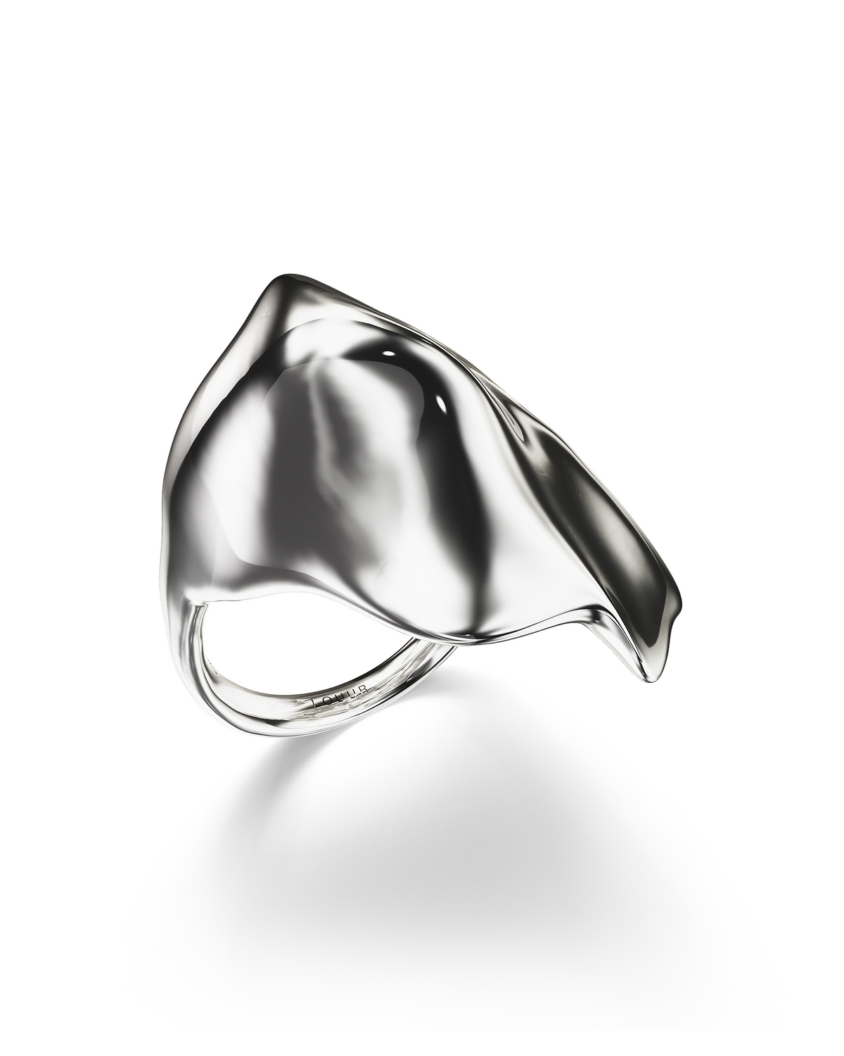 Zyra Sculpted Ring | Sterling Silver