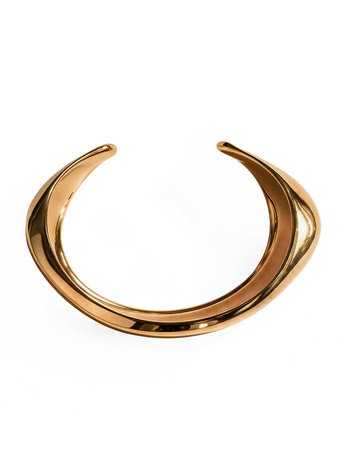 Seren Sculpted Cuff Gold Vermeil