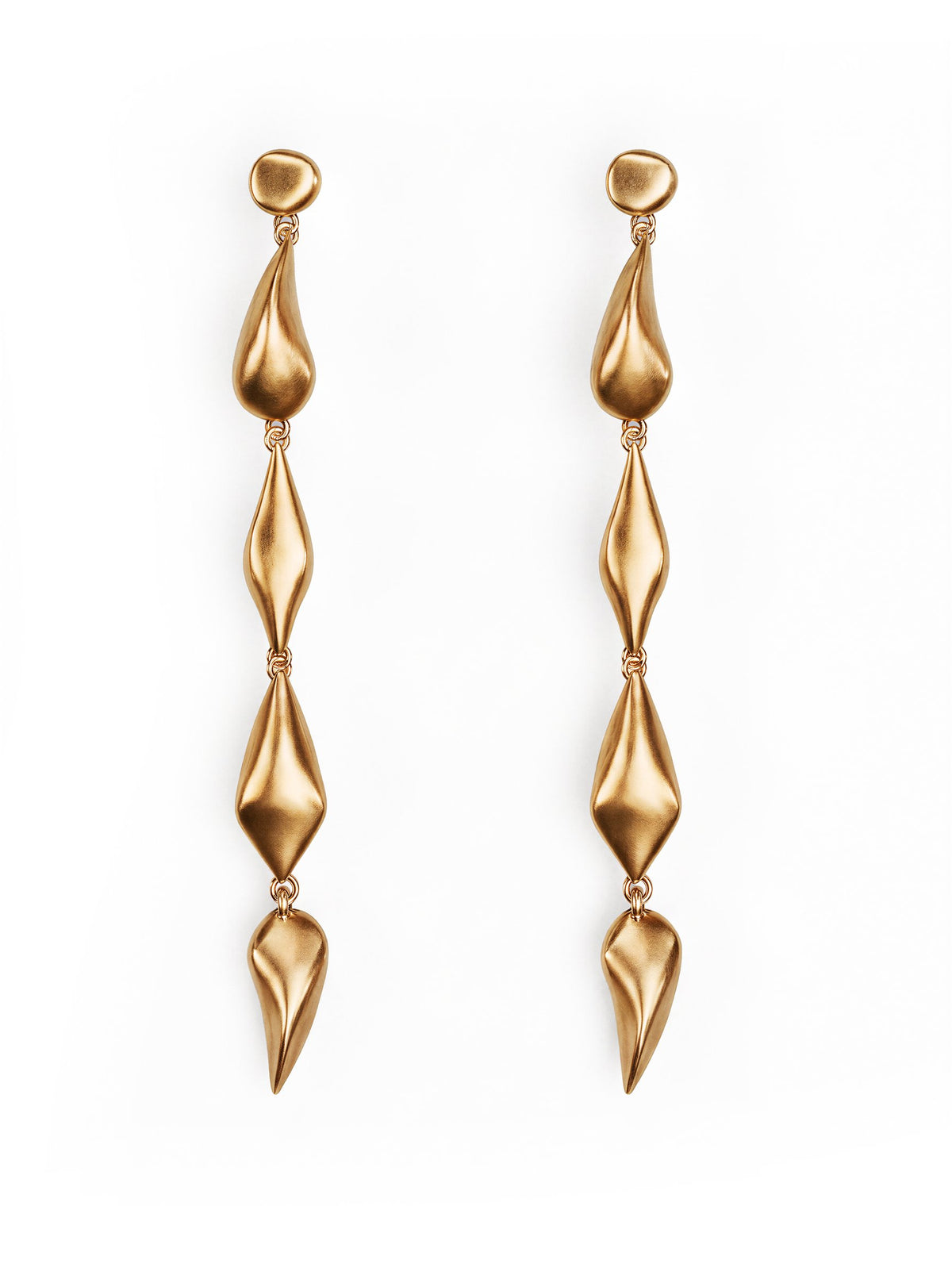 Apex Drop Earrings | Gold Vermeil