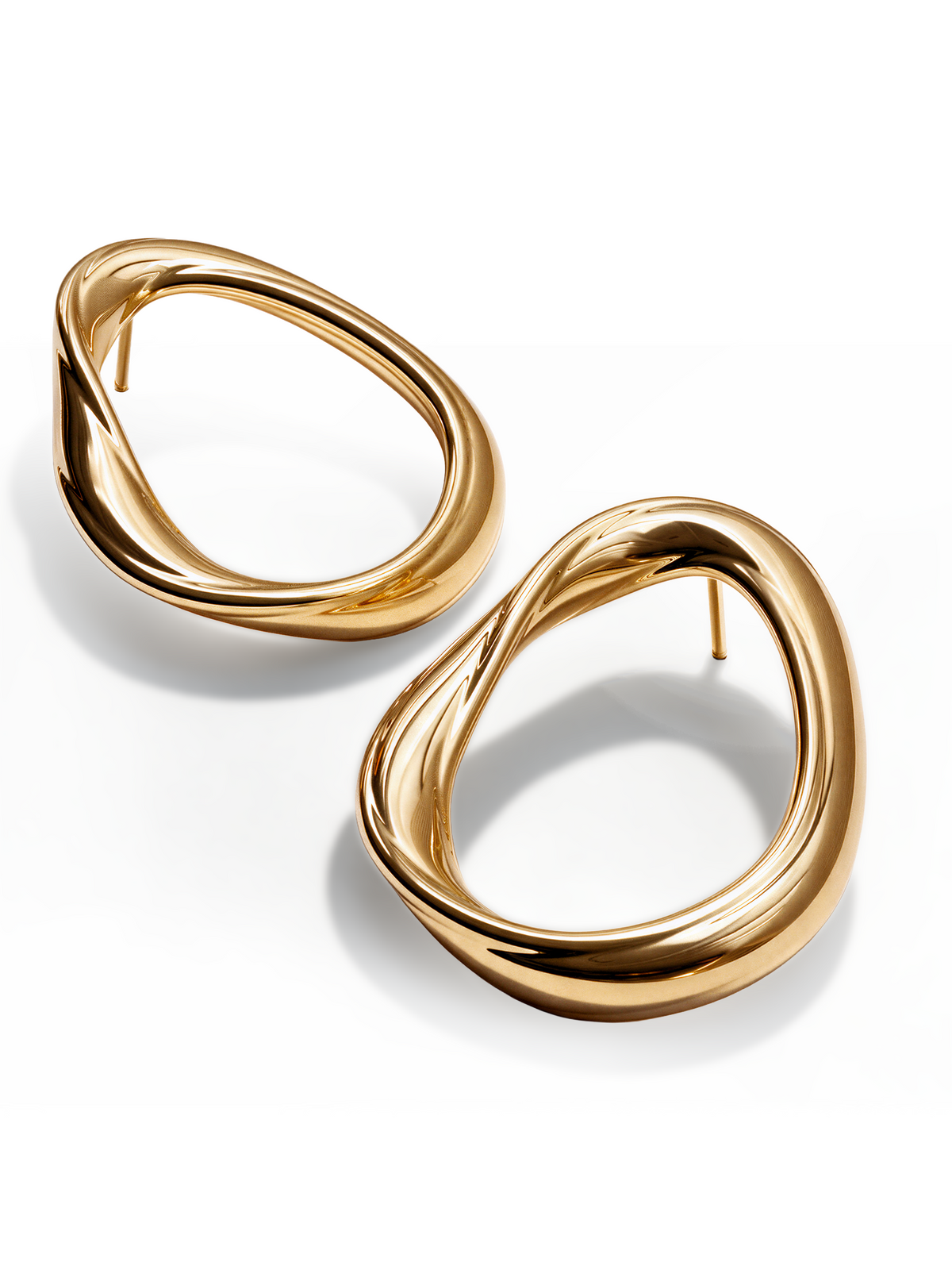 Oura Earrings | Gold Vermeil