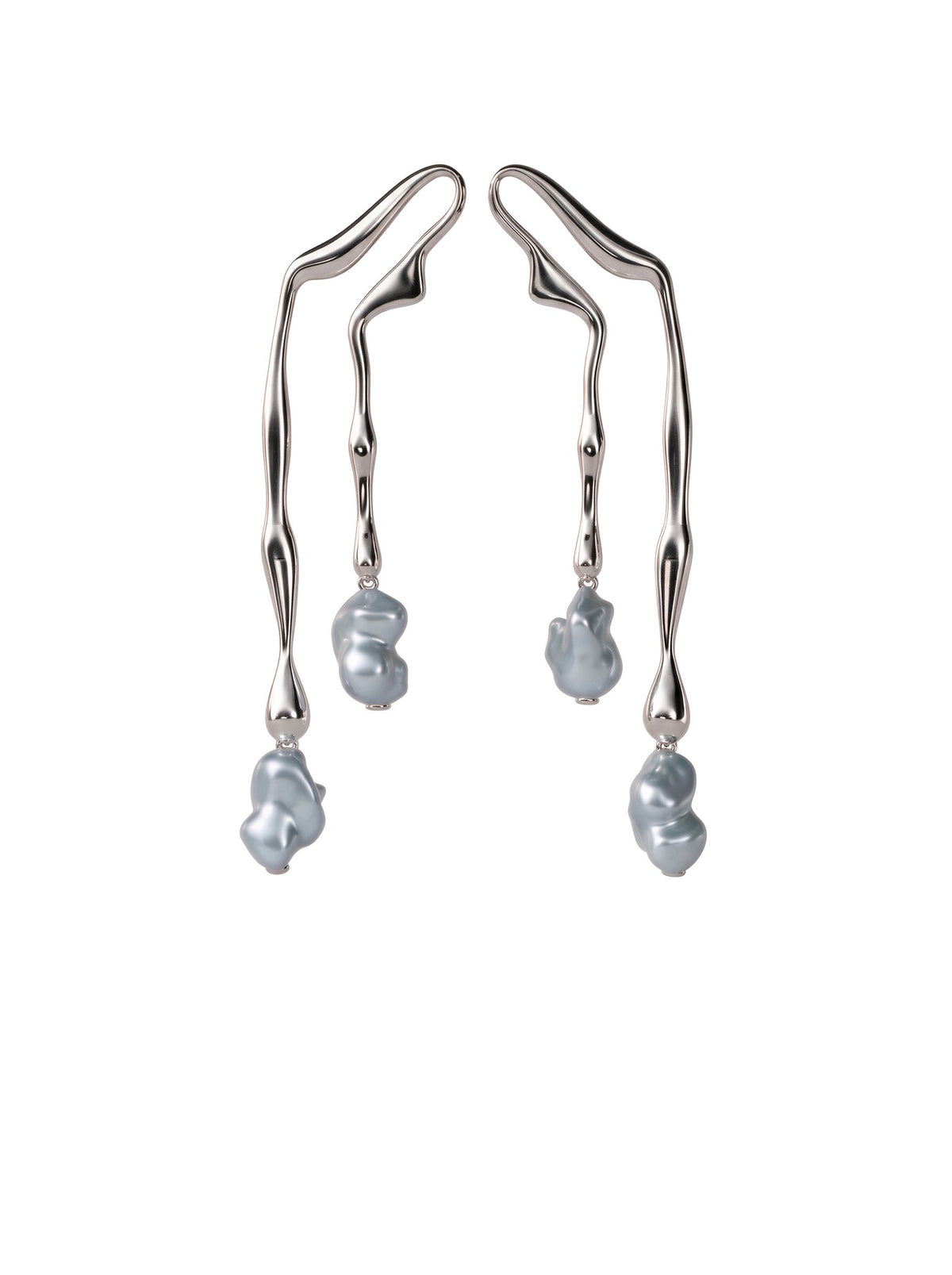 Melia Pearl Drops | Sterling Silver