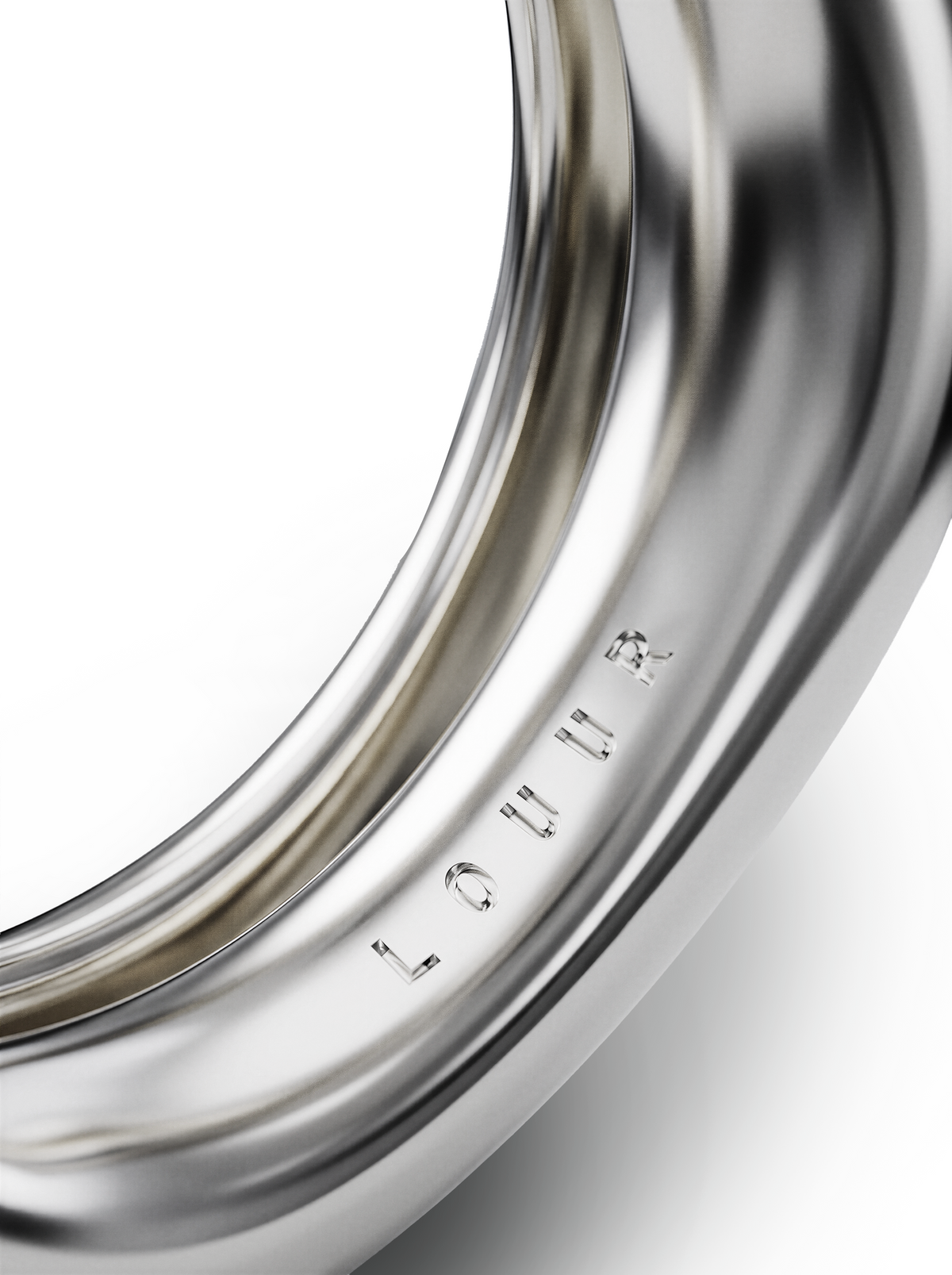 Seren Large Hoops | Sterling Silver